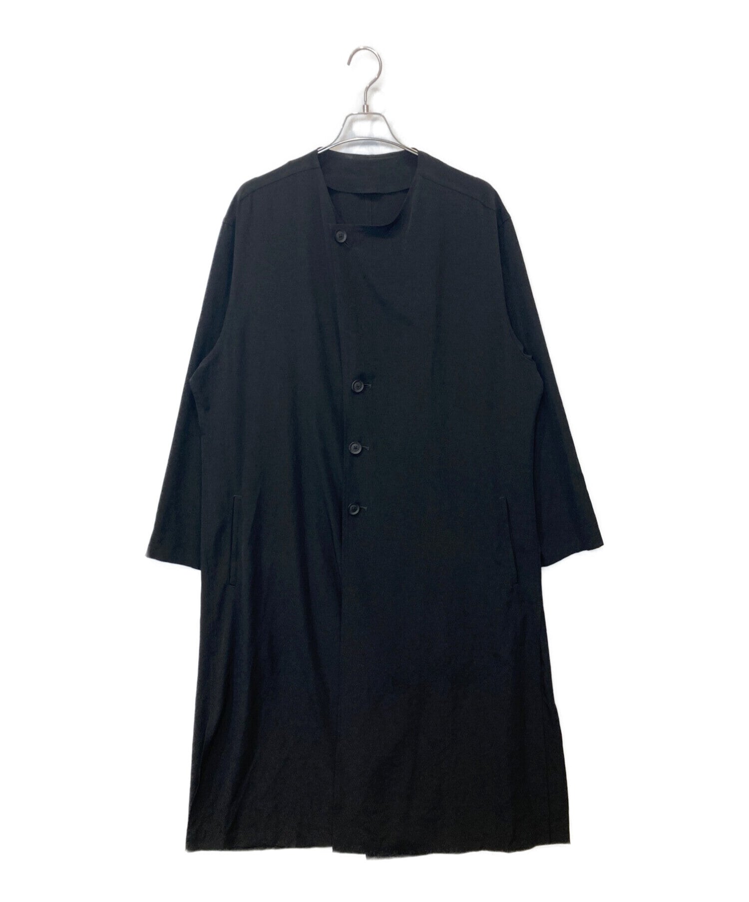 YOHJI YAMAMOTO back gathered coat HG-D01-500