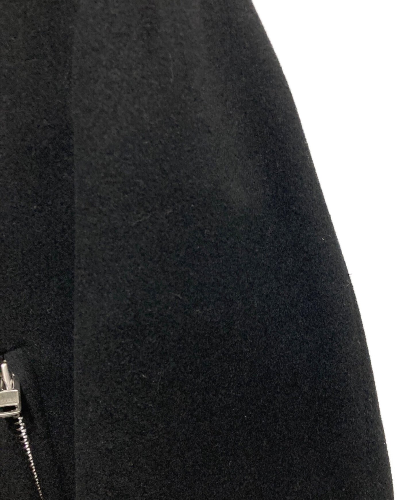 Yohji Yamamoto Pour Homme档案羊毛Melton Zip Blouson HJ-Y13-171