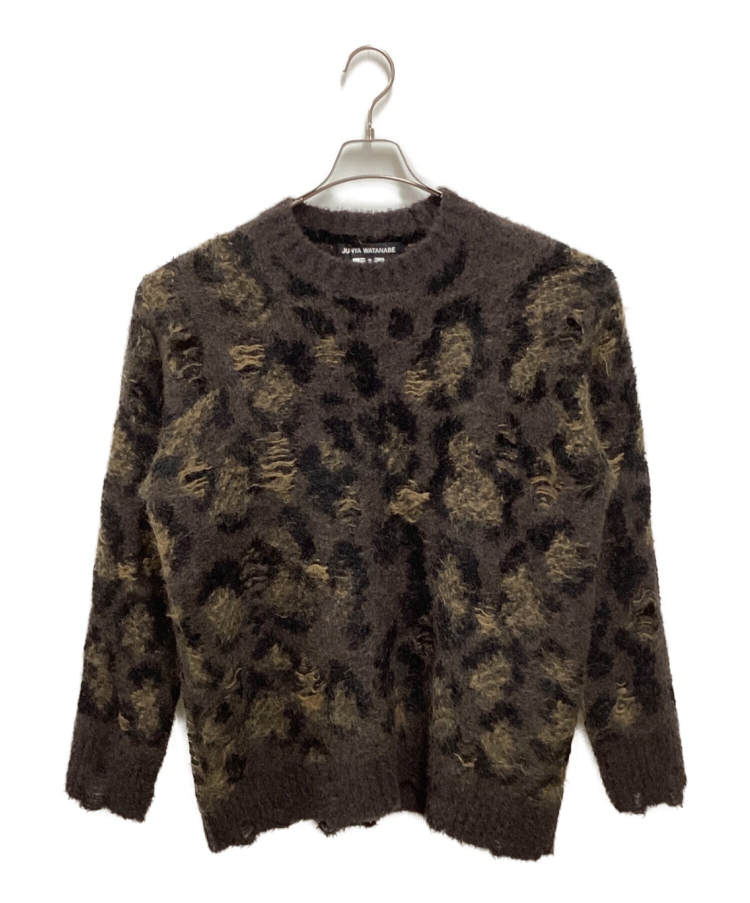 Pre-owned] JUNYA WATANABE COMME des GARCONS Leopard Damaged Knit ...