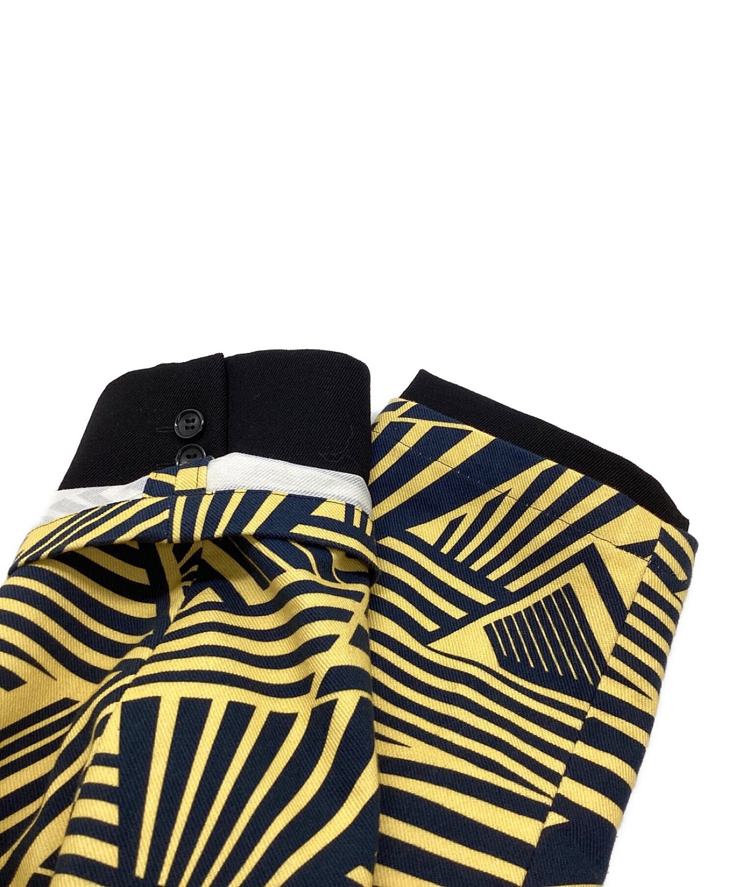 Comme des Garcons Homme Plus 인쇄 민소매 레이어드 디자인 재킷 PK-J035 AD2022