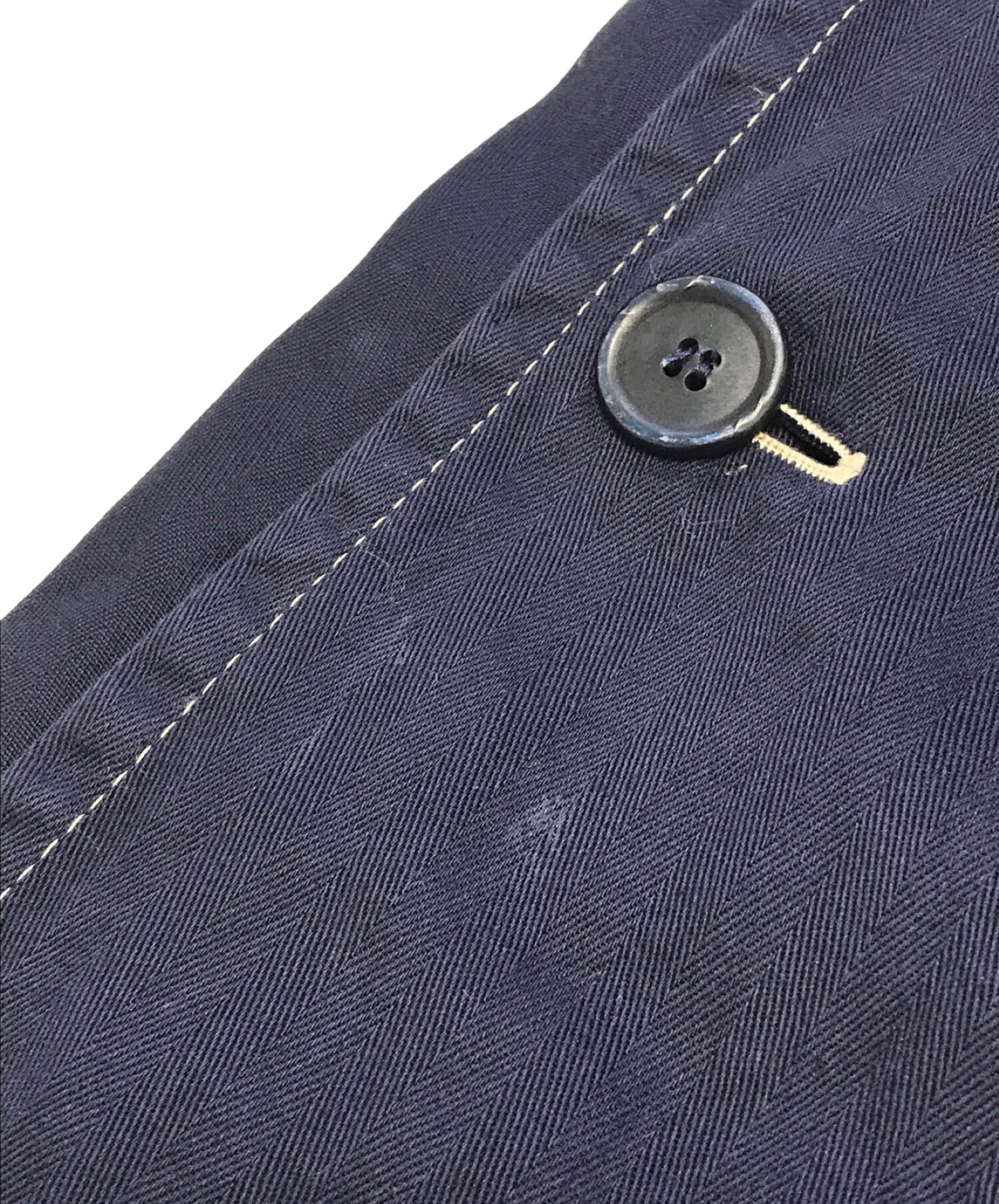 Comme des Garcons 셔츠 내부 가역적 트렌치 코트