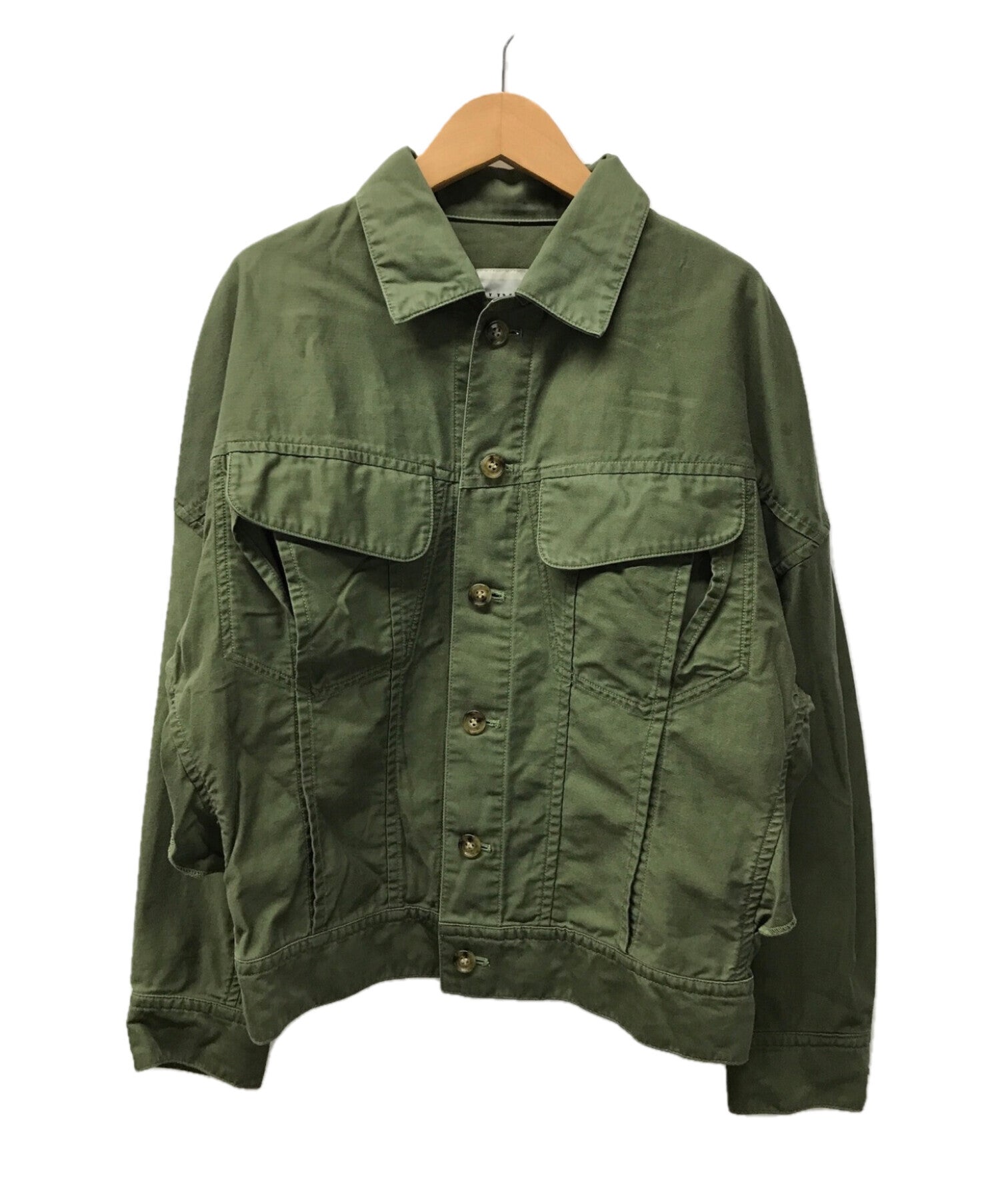 LIMI feu Slit Pocket Military Jacket LO-J09-010 | Archive Factory