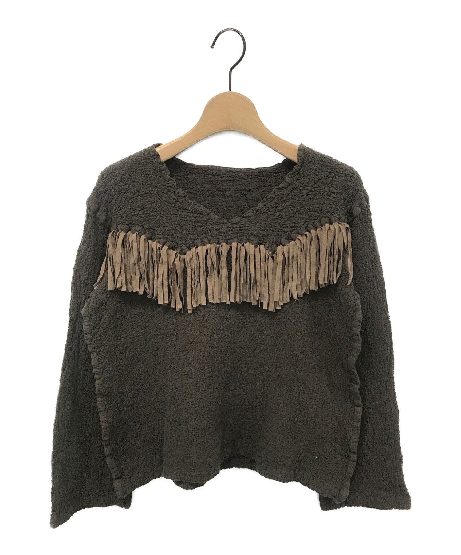 me ISSEY MIYAKE Fringe blouse MI54FK444