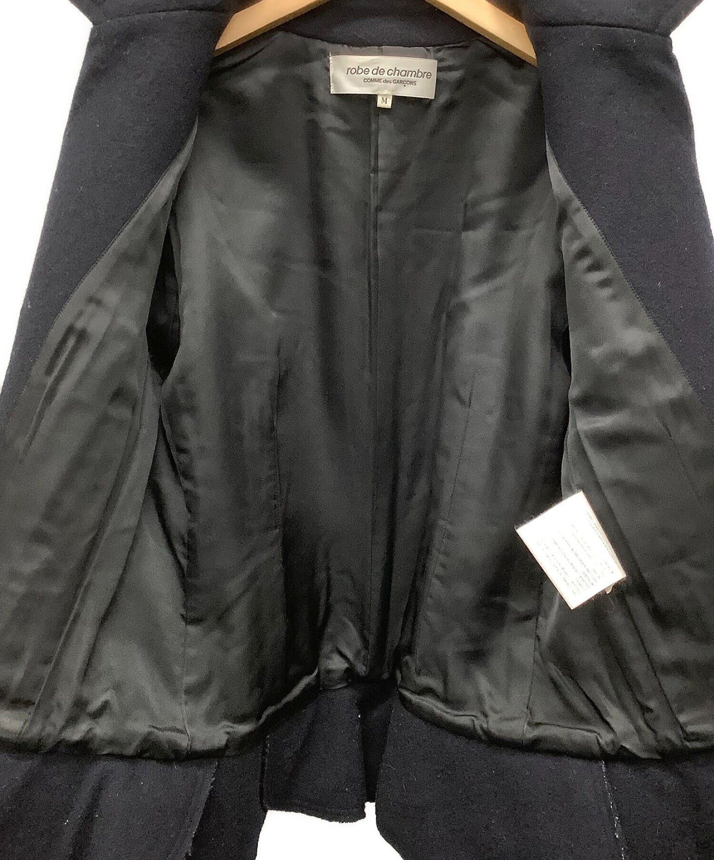 Robe de chambre comme des garcons扇贝p-coat rn-j020