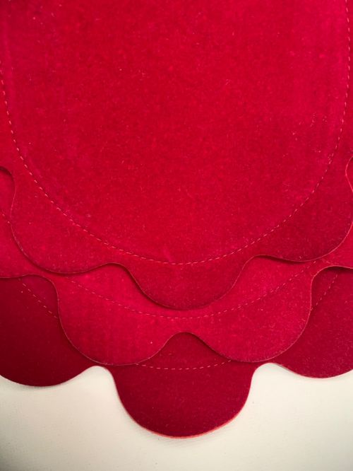 주름 2 핸드백 / 꽃 가방 PP34-AG621 처리하십시오