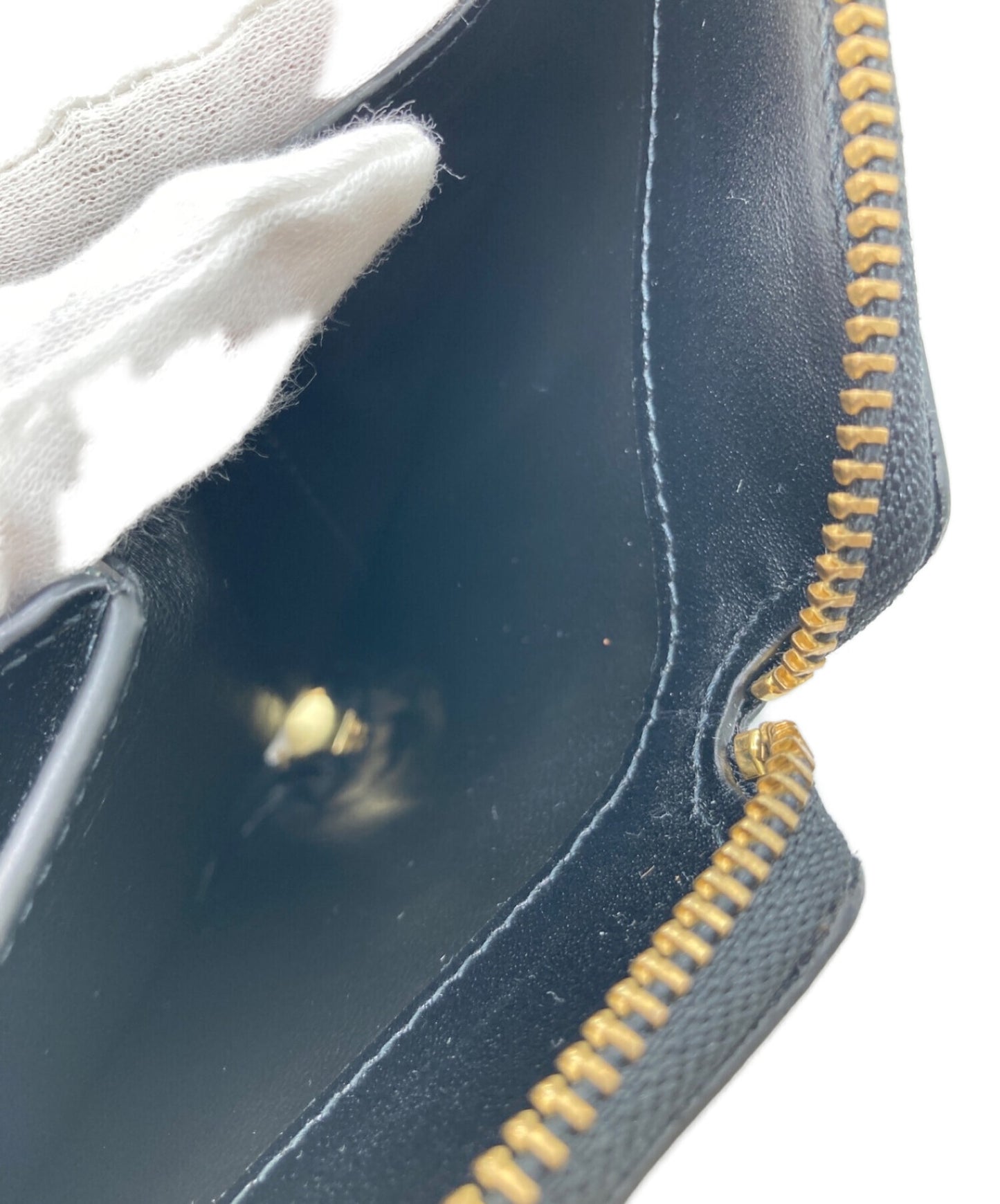 Comme des Garcons โลโก้ Bifold Wallet ขนาดใหญ่