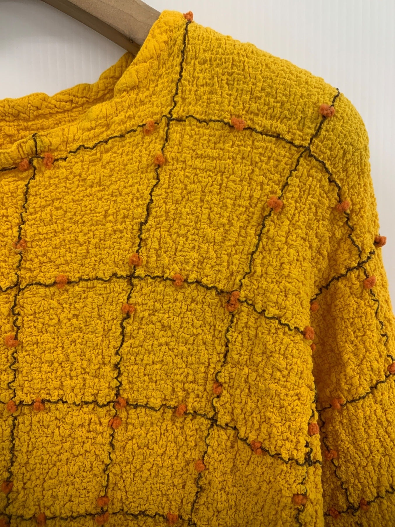 Me Issey Miyake Pom Pon Cauliflower Half-Sleeve Tops