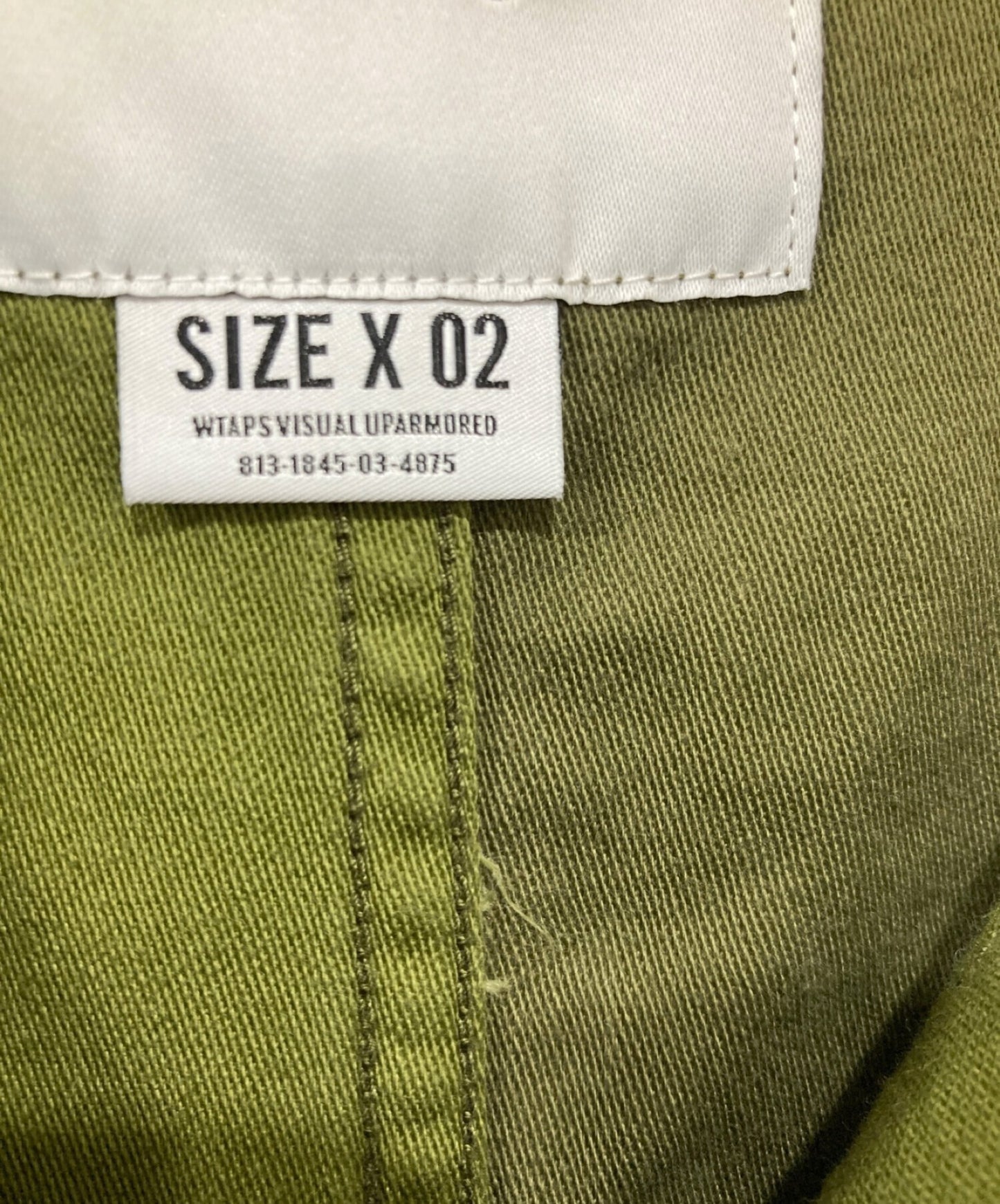 wtaps芽LS 01襯衫182BRDT-SHM01