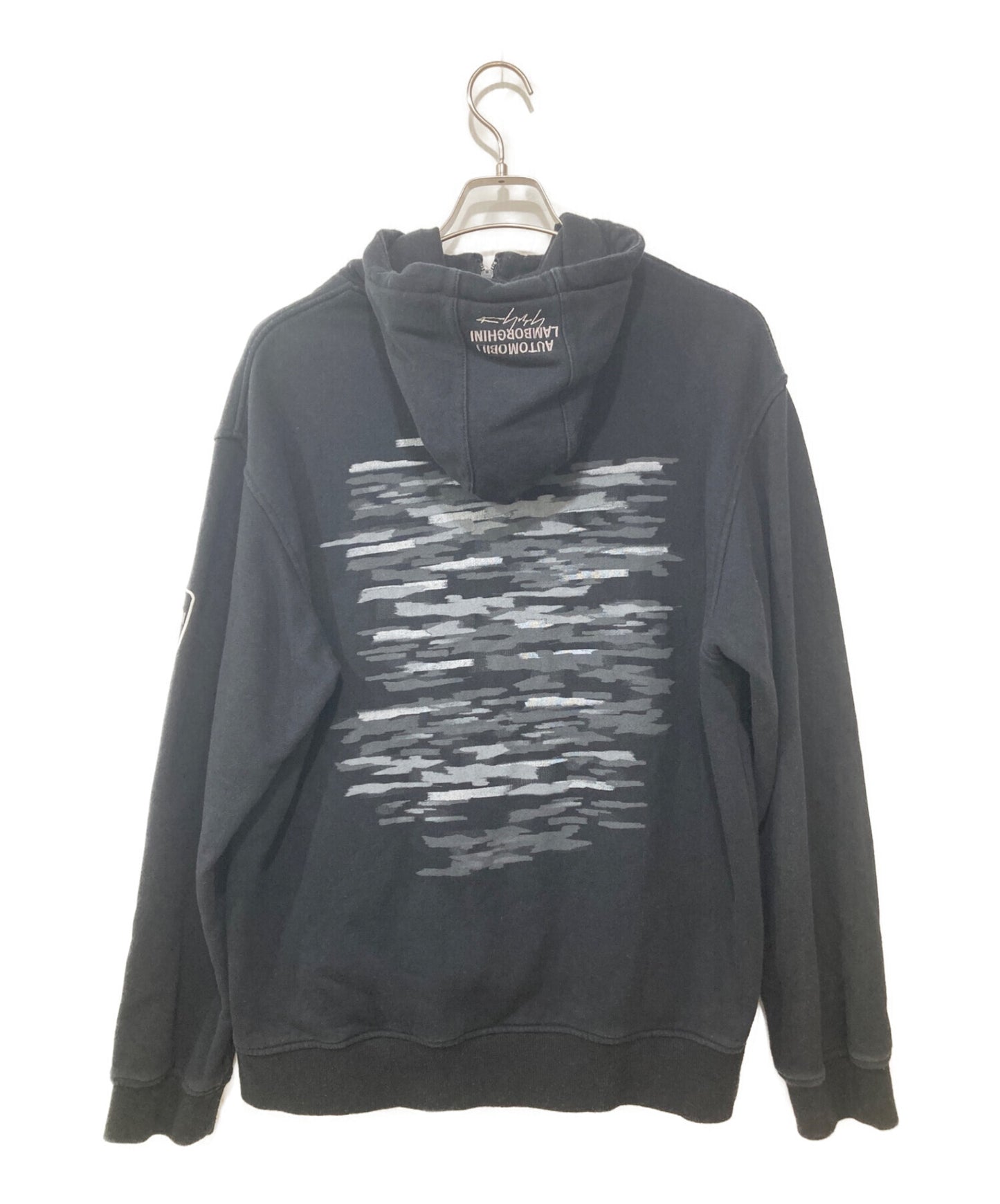 Yohji Yamamoto Pour Homme Zip Hoodie Lamborghini HR-T84-991