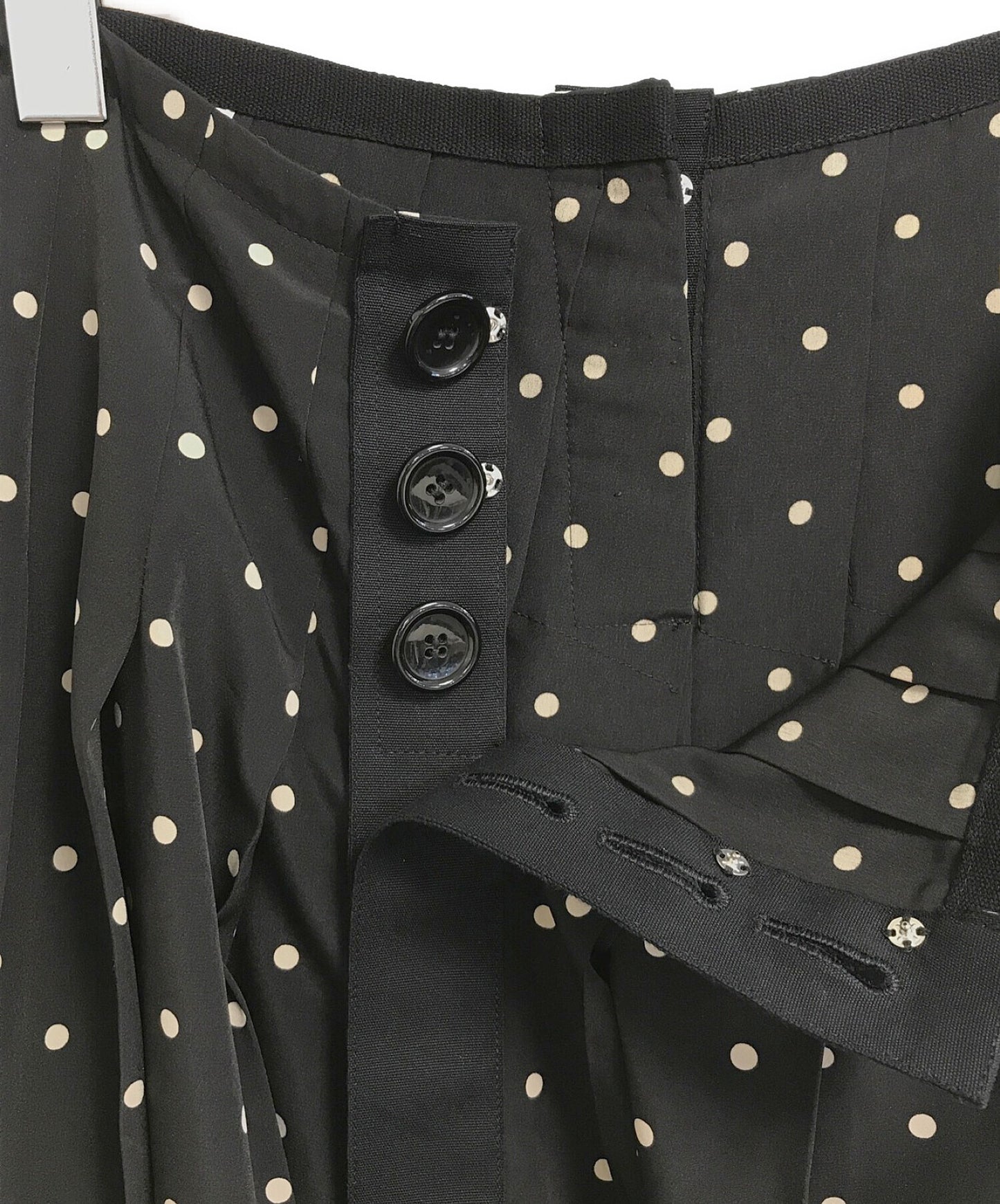 Tricot Comme des Garcons點綴褶裙te-s006