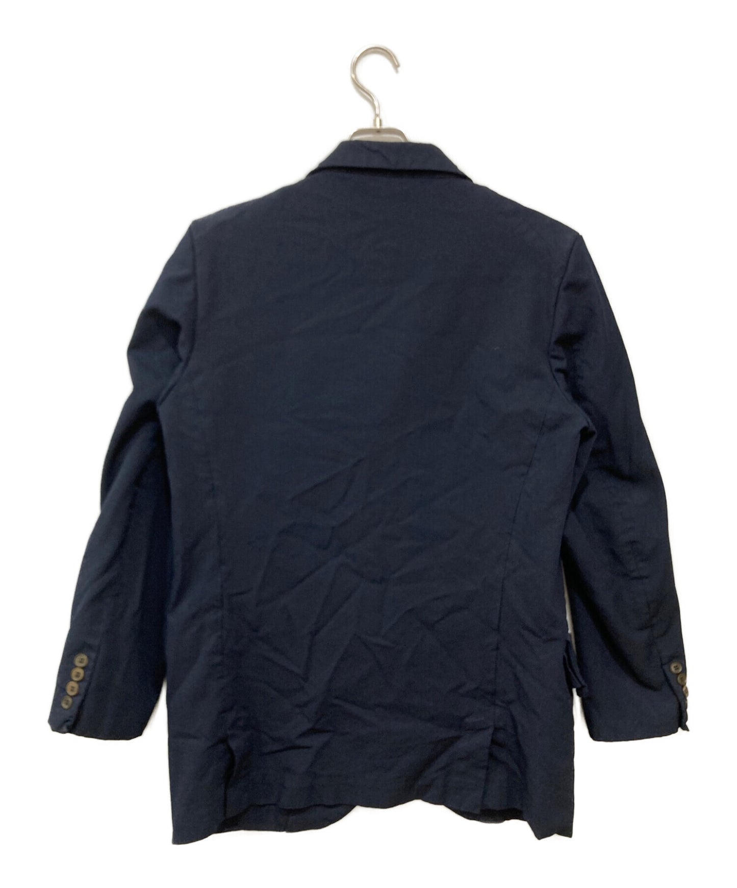 COMME DES GARCONS HOMME DEUX切入的衣領單胸開拓者DJ-J035