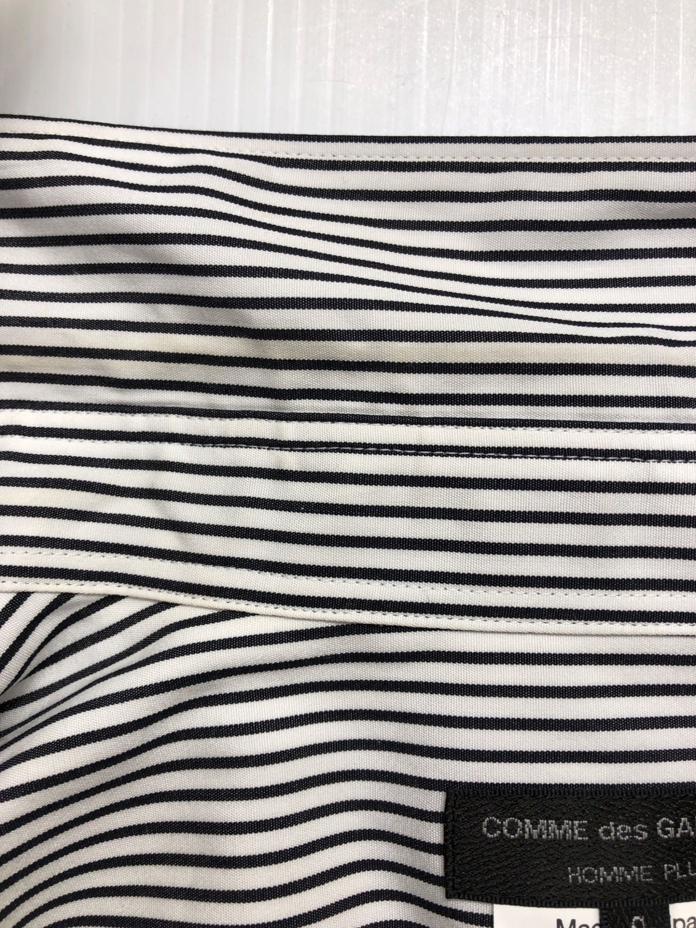 Comme des Garcons Homme Plus Velor Paneled Shirt PD-B006