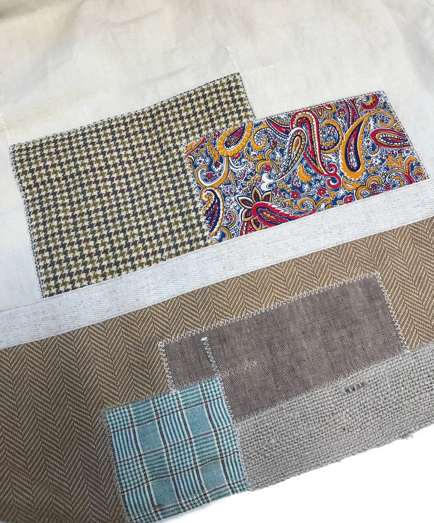 COMME DES GARCONS JUNYA WATANABE MAN PATCHWORK連帽外套WQ-B002