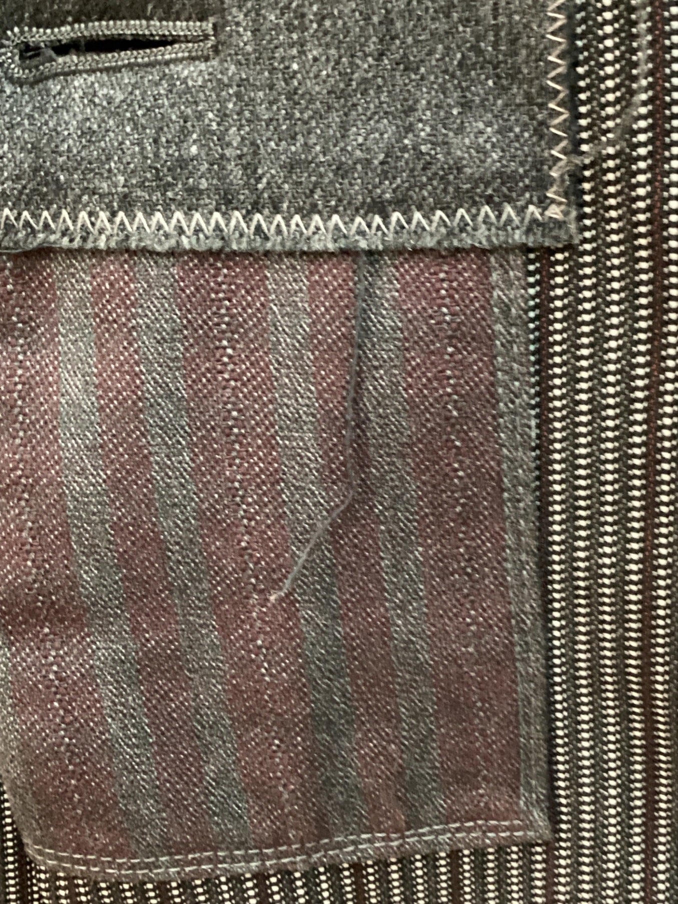 Junya Watanabe Man拼布長外套切斯特外套外套WL-C001