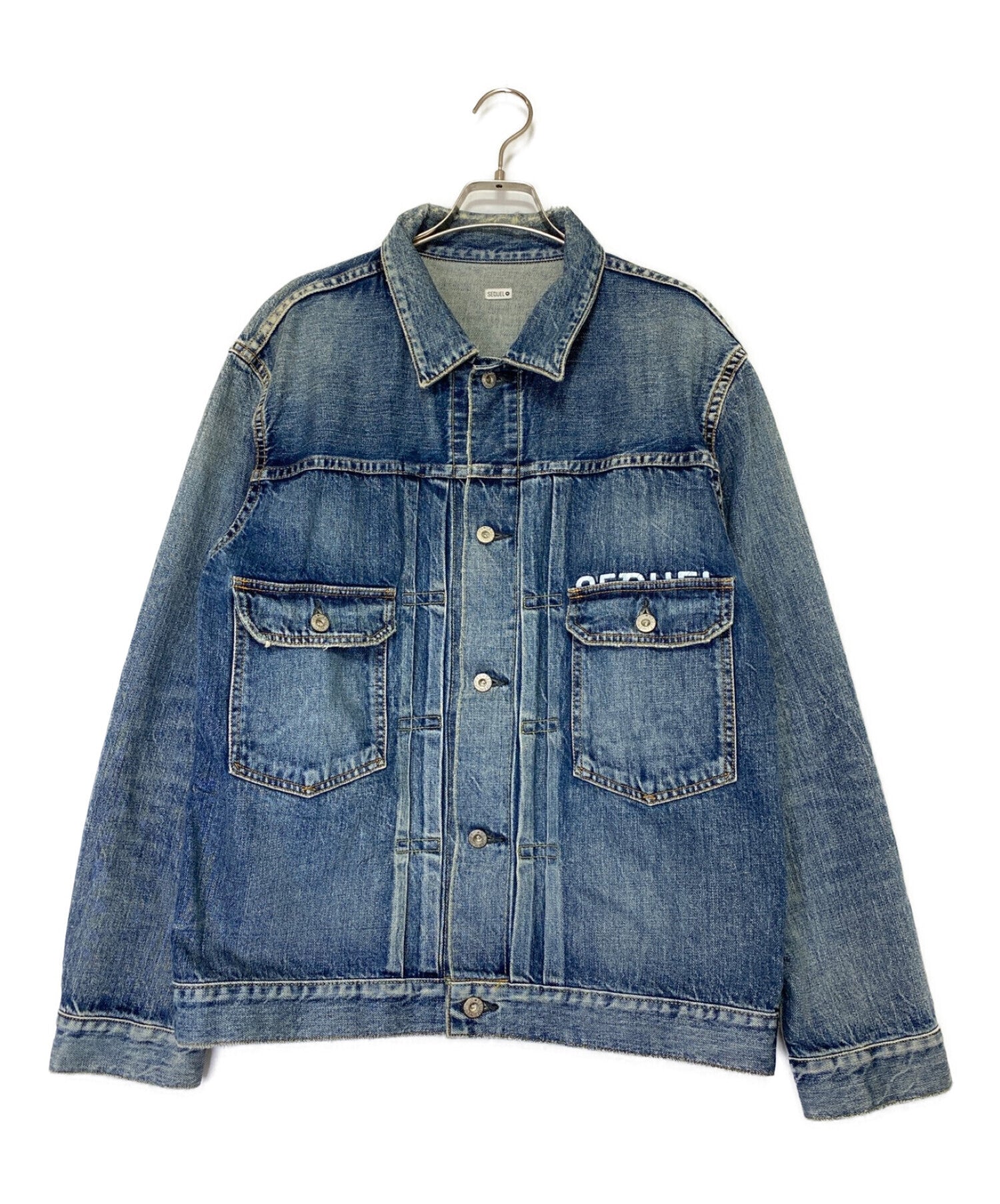 [Pre-owned] SEQUEL DAMEGE DENIM JACKET SQ-21SS-JK-01