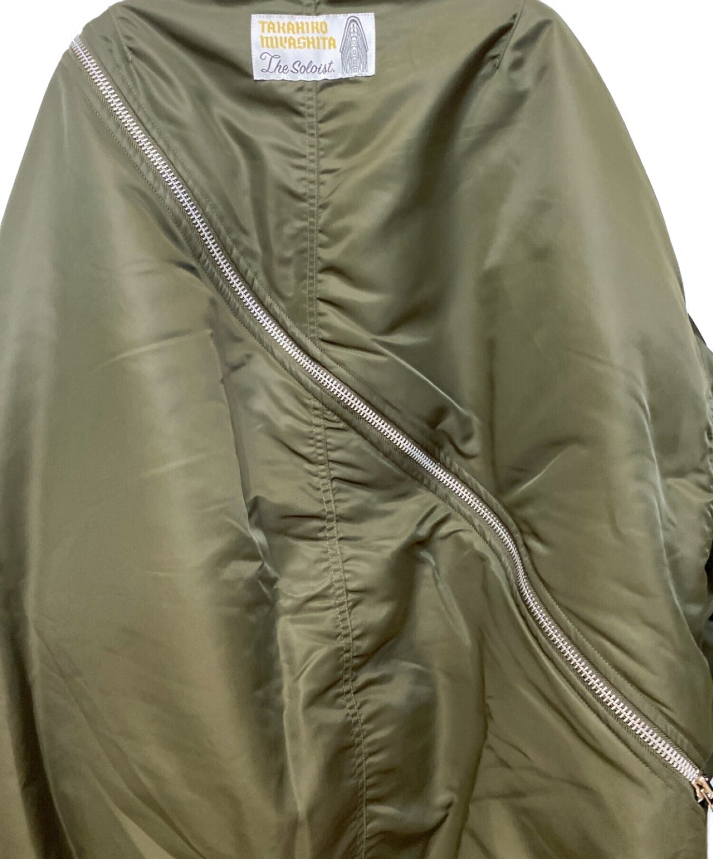 Takahiromiyashita Thesoloist。 22AW/Double Zip气球形轰炸机夹克SJ.0014AW22