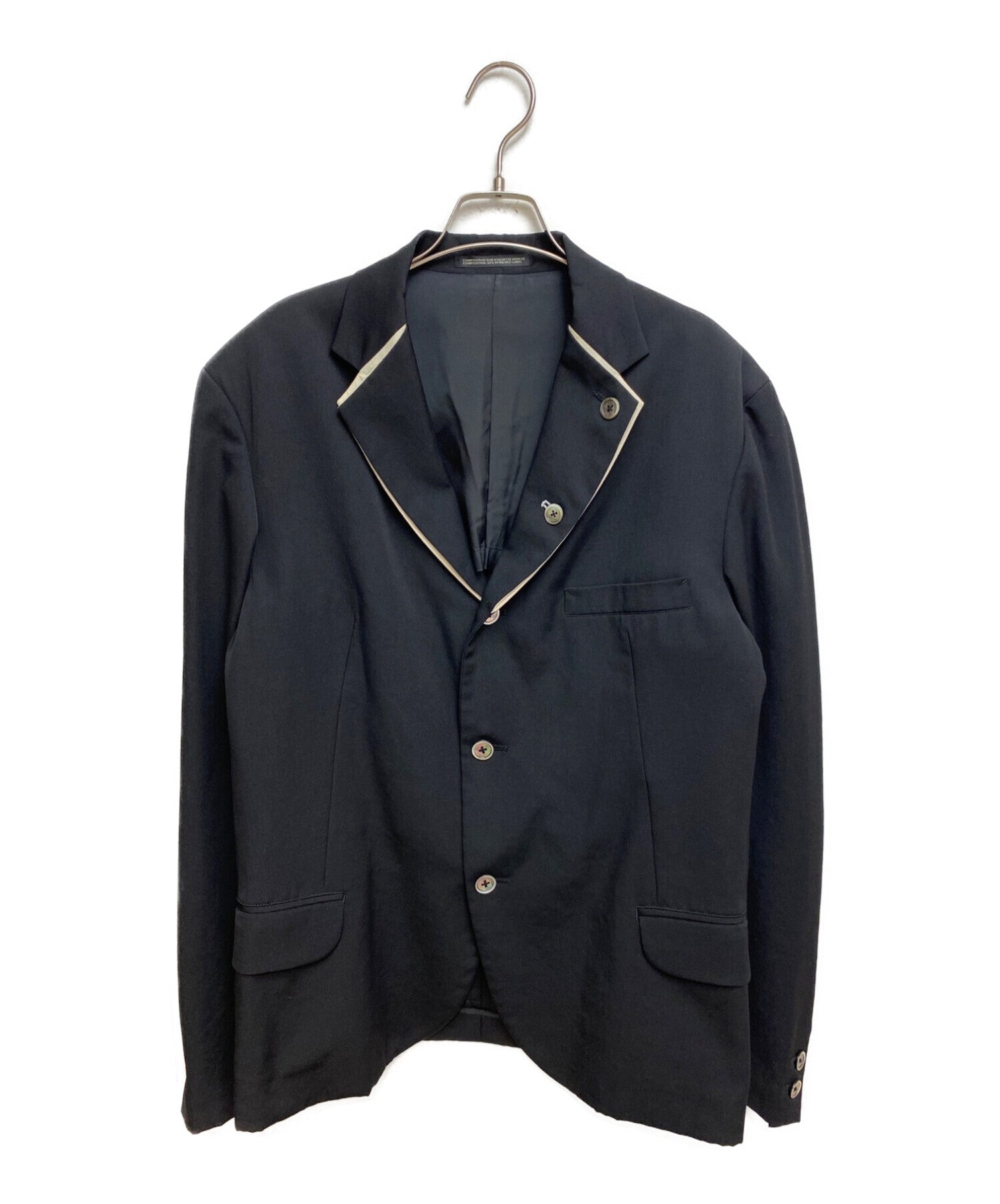 [Pre-owned] Yohji Yamamoto pour homme Double Collar Jacket HT-J29-100