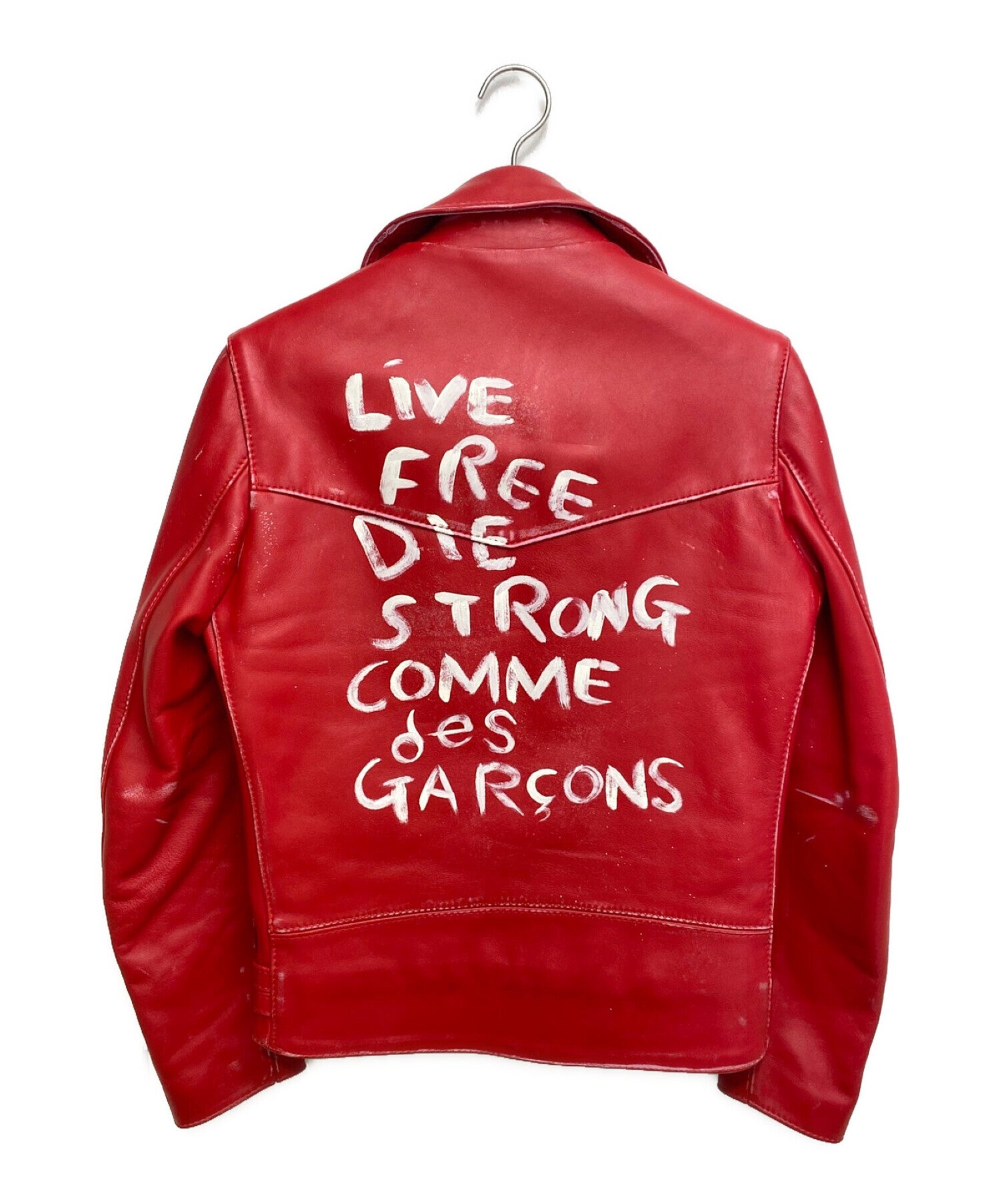 [Pre-owned] COMME des GARCONS Lightning/Double Riders Jacket KJ-J009/A