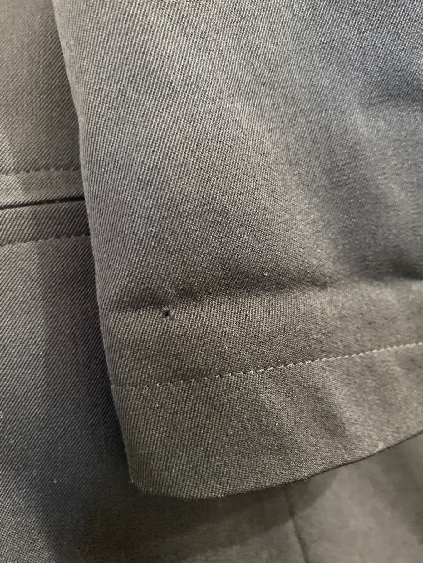 Yohji Yamamoto Pour Homme Wool Gaber 스탠드 지퍼 재킷 HC-J16-100