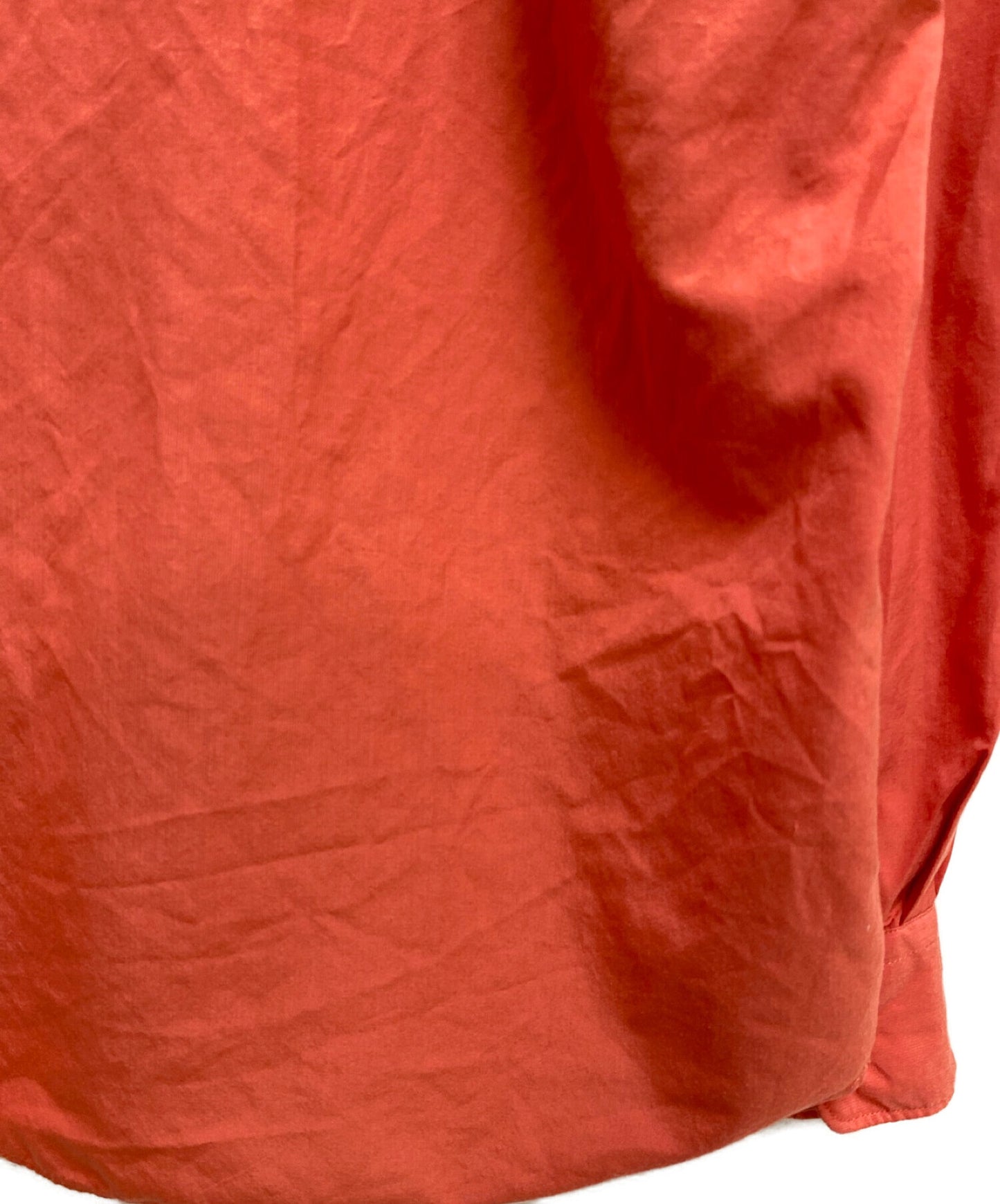 Comme des Garcons Homme Plus 22SS ย้อมผลิตภัณฑ์เสื้อคอปกปกติ AD2021 PI-B029