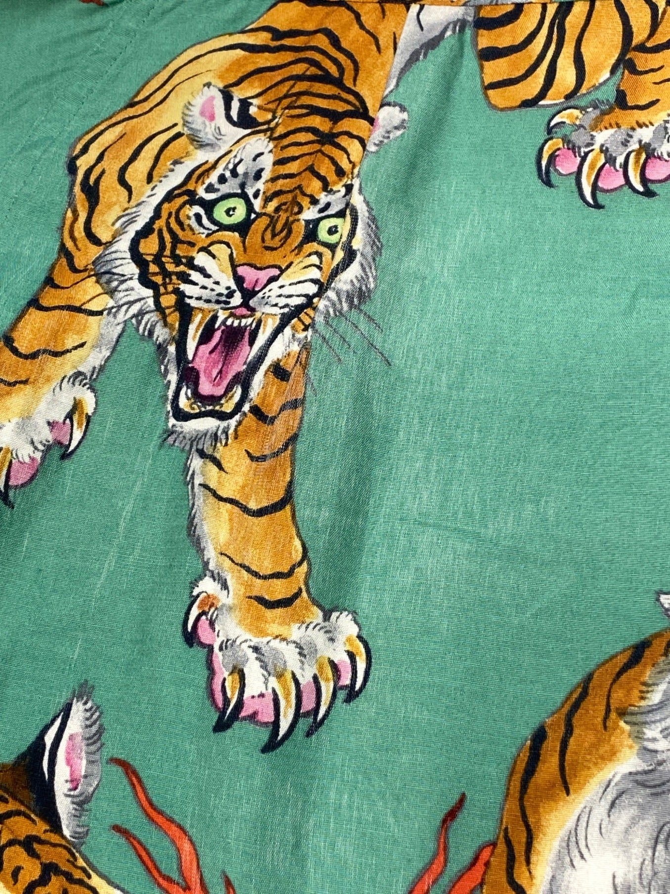 Wacko Maria×Tim Lehi Tim Lehi L/S夏威夷衫类型1(夏威夷衬衫,Aloha衬衫)