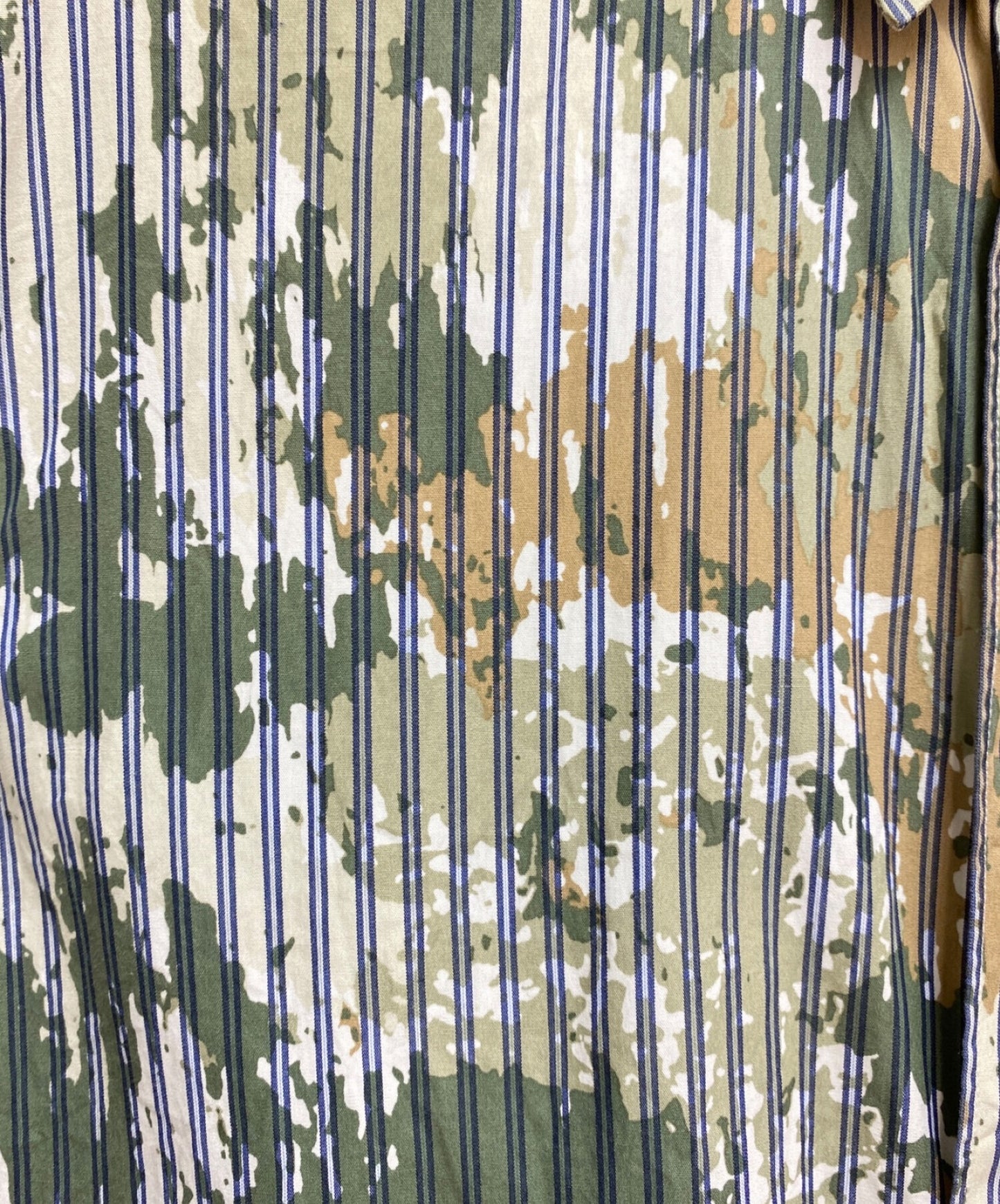 Comme des Garcons เสื้อเชิ้ตลายพรางลายพราง S20024