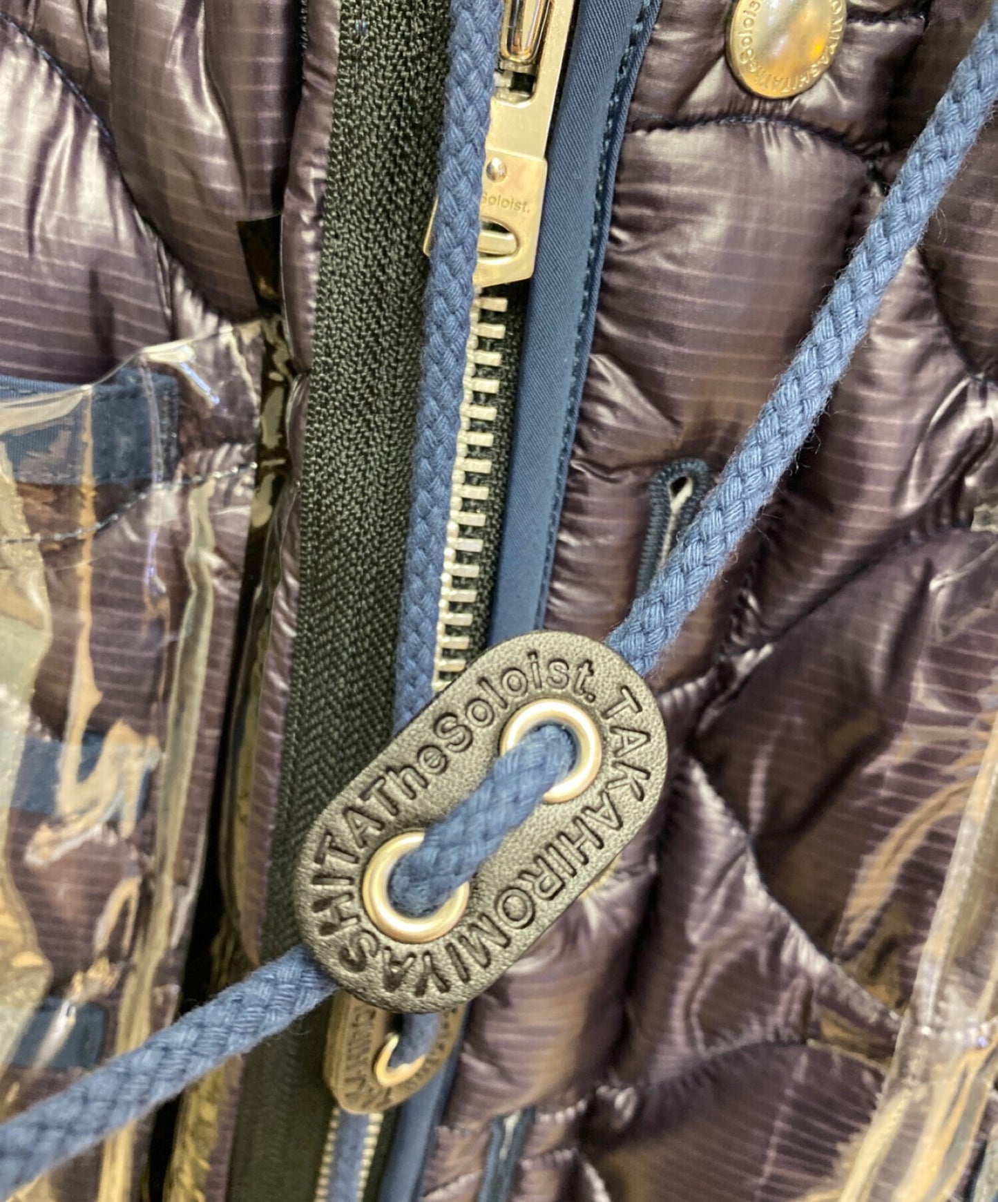 Takahiromiyashita Thesoloist Bugskirt ด้านใน Quilted SJ.0020SS22