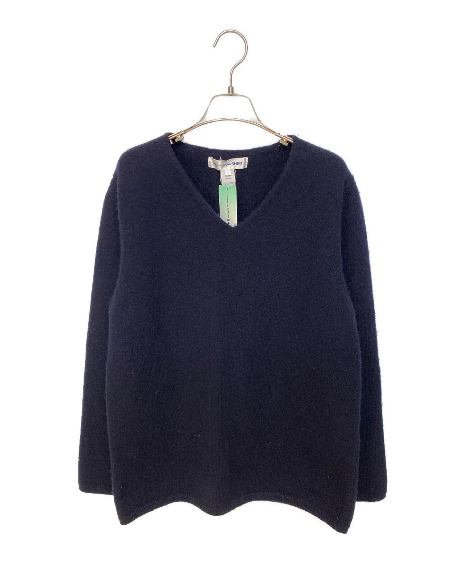 COMME des GARCONS SHIRT V-neck knit FH-N007 | Archive Factory