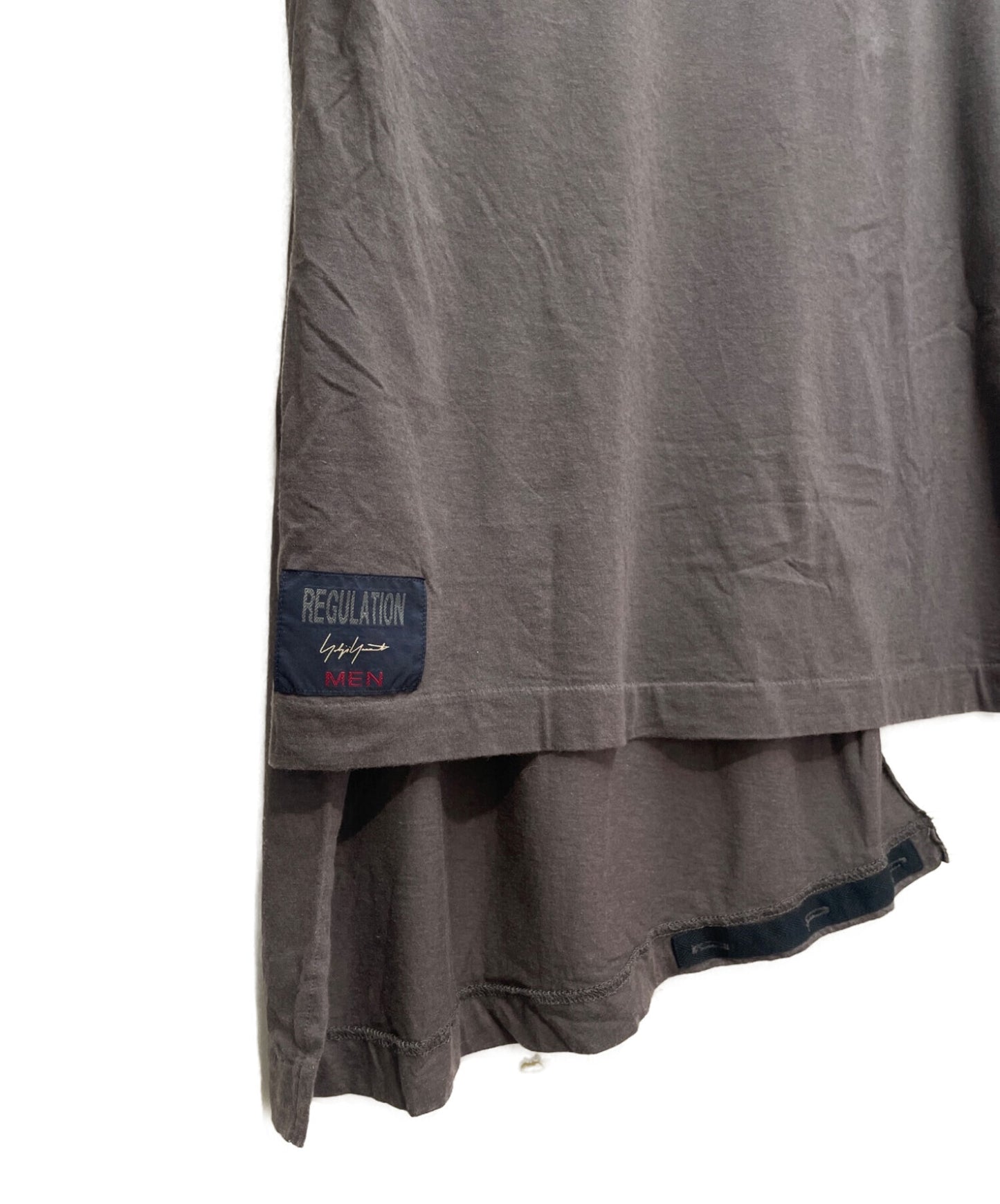 法规Yohji Yamamoto不对称T恤HW-T55-274