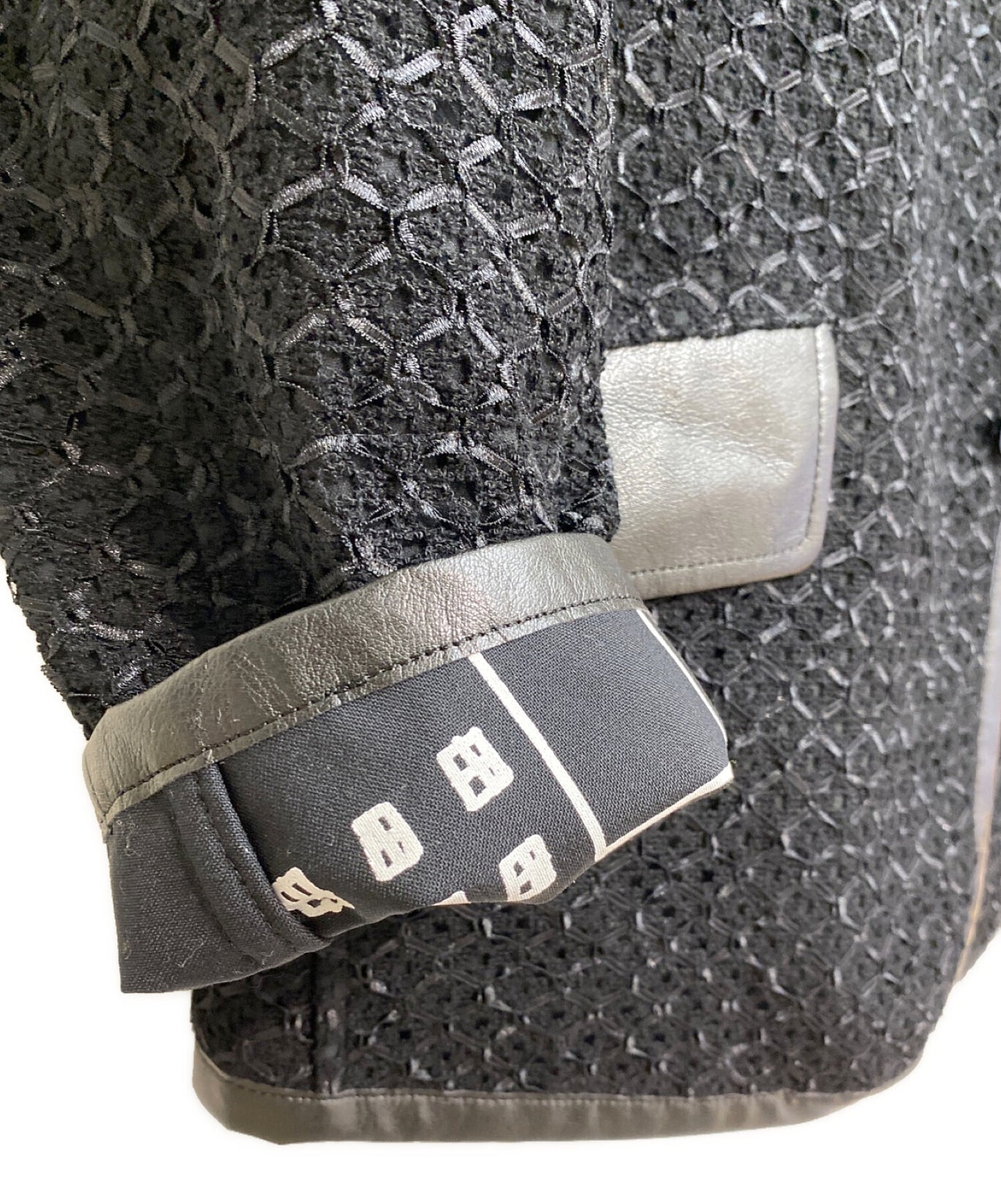 Junya Watanabe Man Rayon Nylon Russell Lace และ Wool Toro 23SS WK-J002