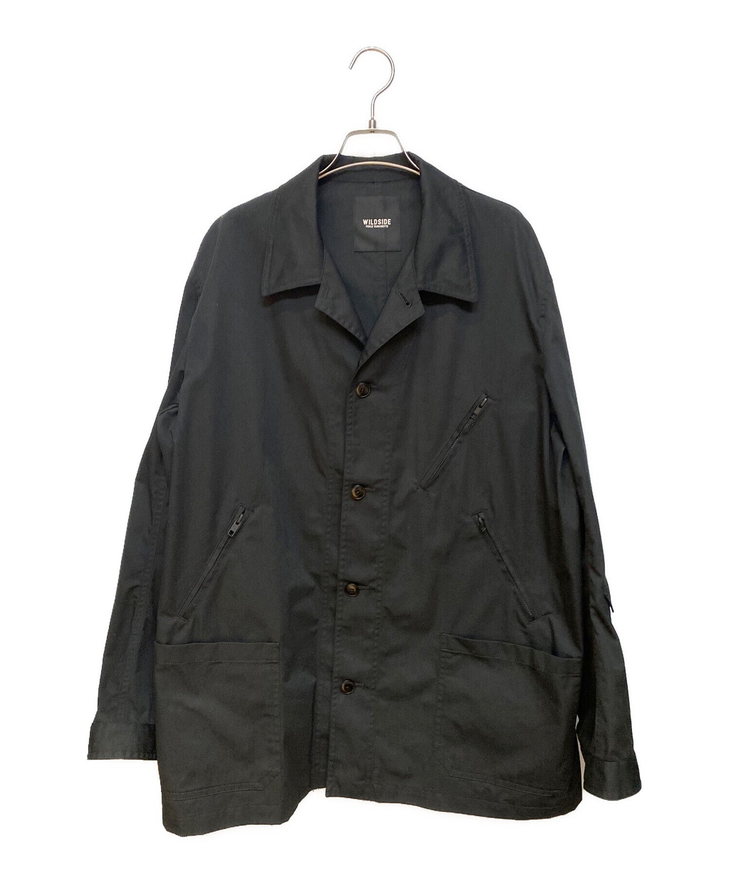 WILDSIDE YOHJI YAMAMOTO T/C Twill 5B Shirt Jacket WE-J11-900