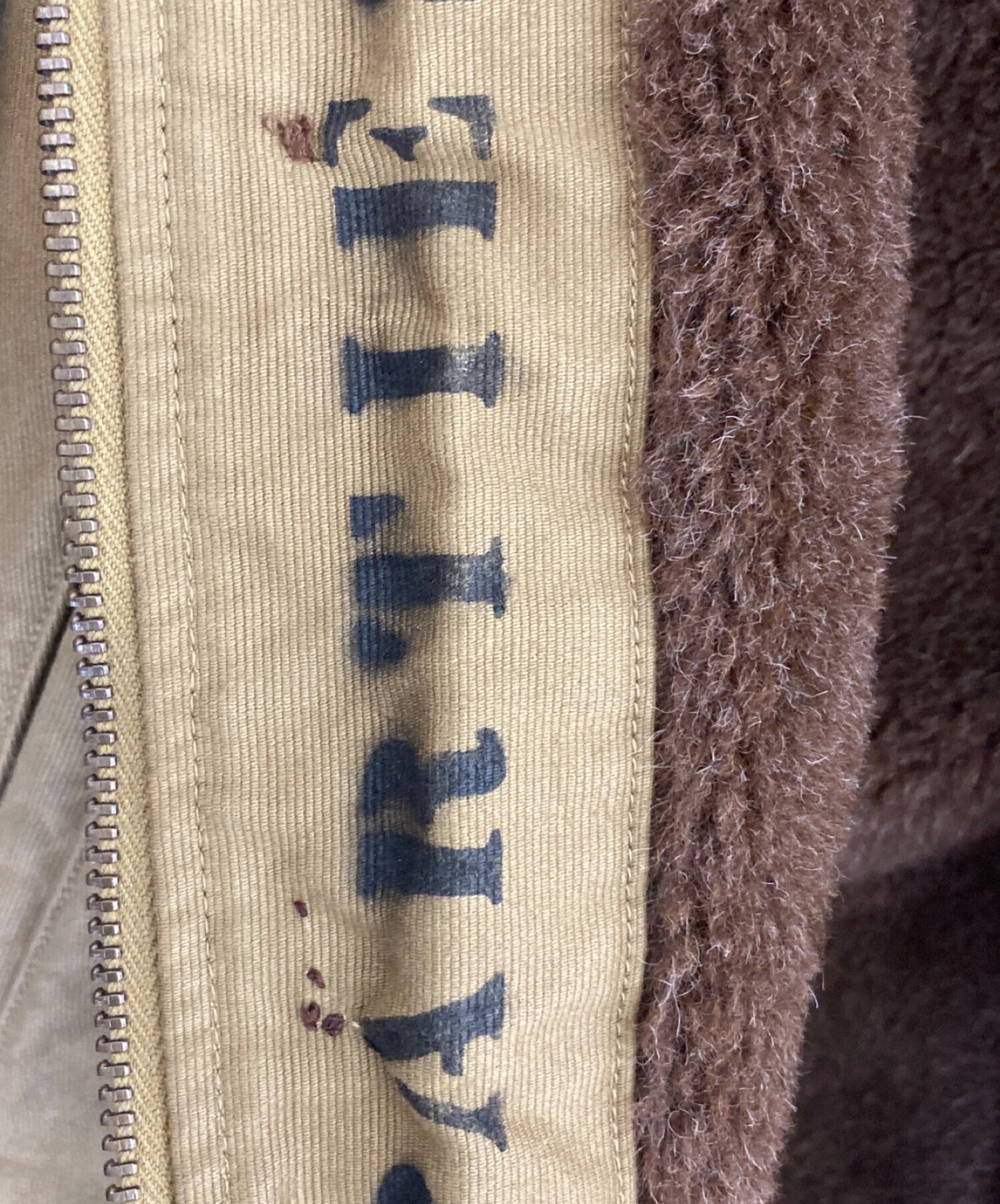 Wacko Maria×Wolf的头羊驼BOA N-1甲板夹克