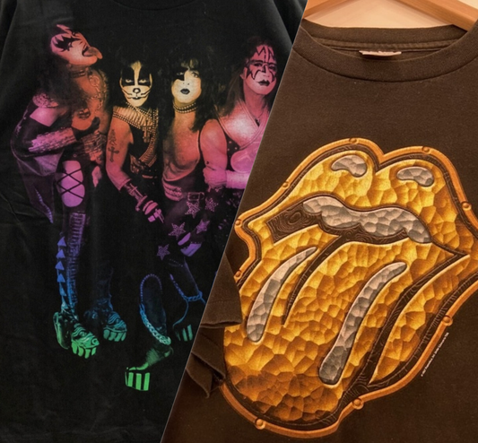 Many vintage T-shirts, especially band T-shirts, have arrived!