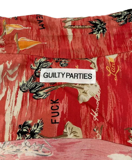[New Arrivals] WACKO MARIA 24SS Aloha Shirt | Vibrant Red and Delicate Graphics
