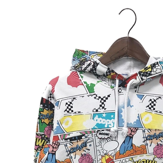 A novel item entirely wrapped in comic books by COMME des GARCONS SHIRT