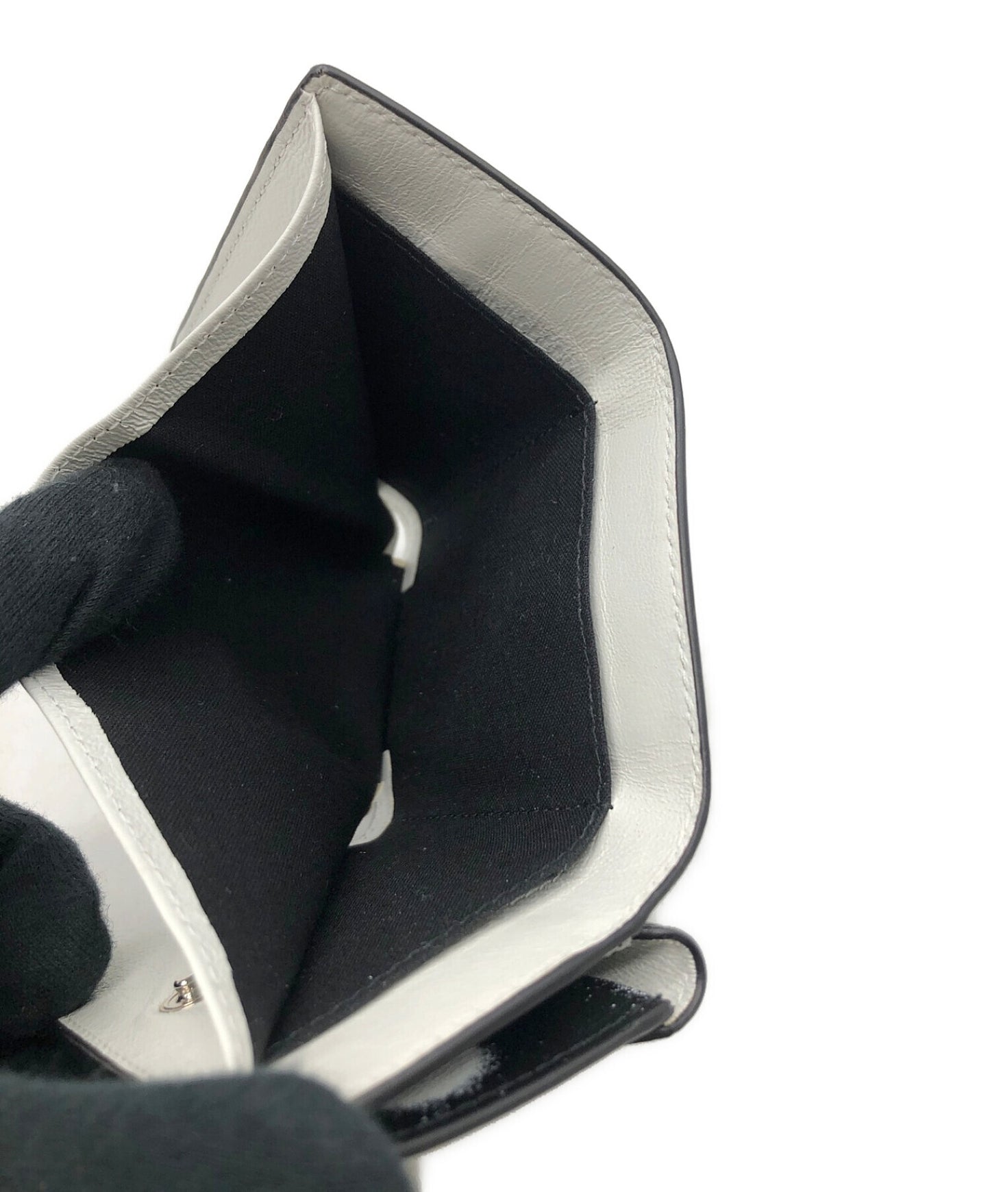 [Pre-owned] BALENCIAGA threefold wallet 391446 1097