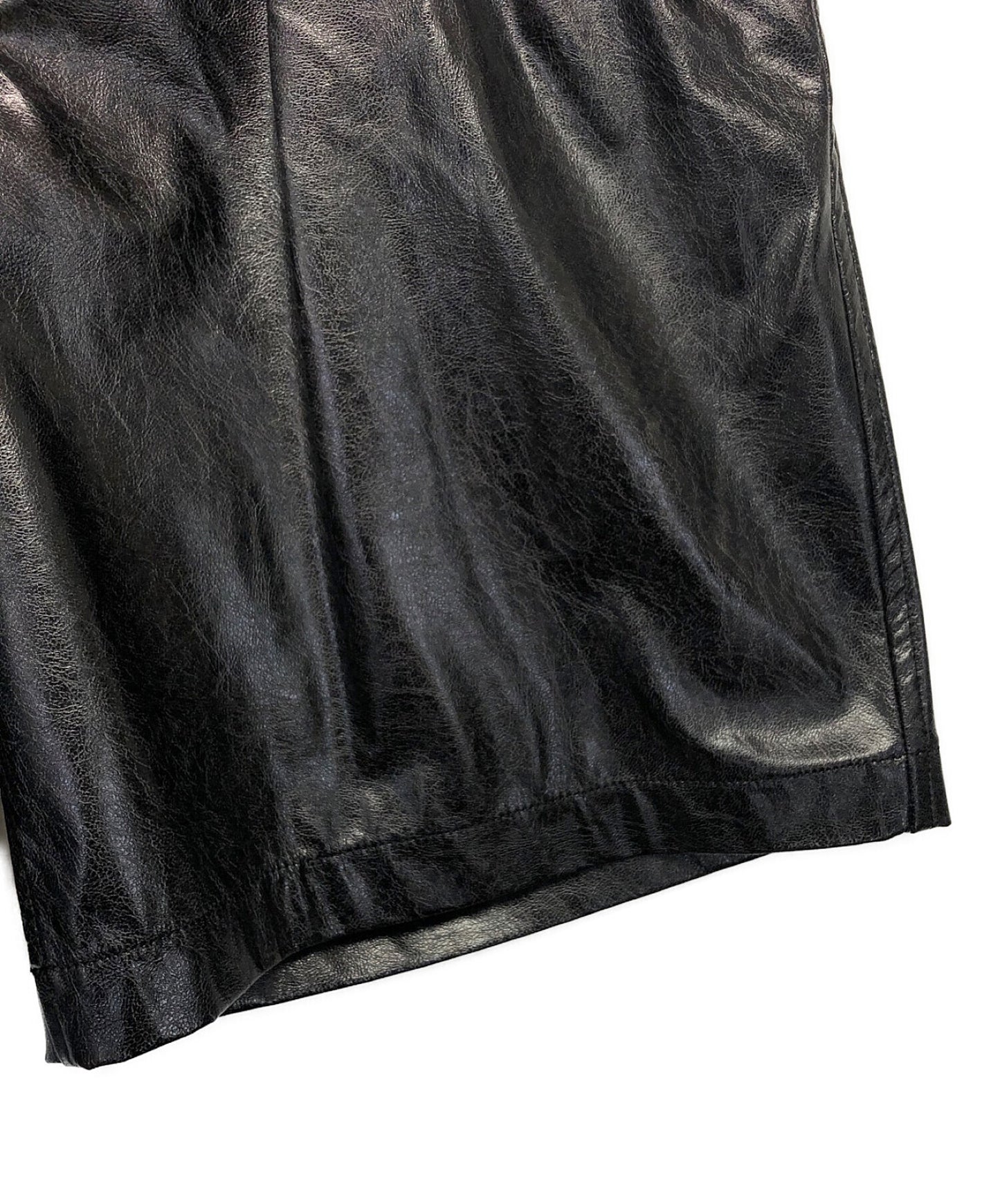 [Pre-owned] Yohji Yamamoto pour homme Faux leather shorts