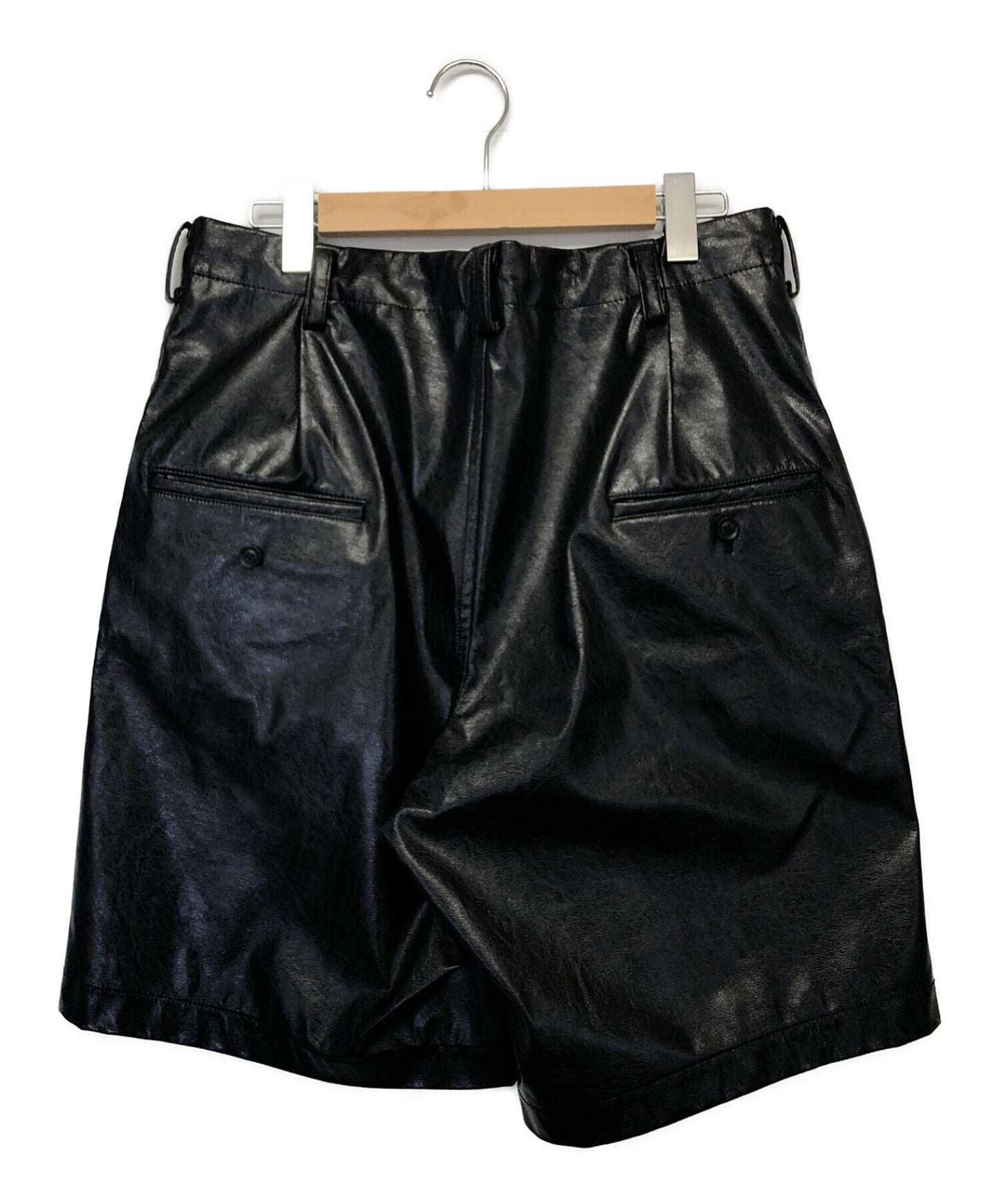 [Pre-owned] Yohji Yamamoto pour homme Faux leather shorts