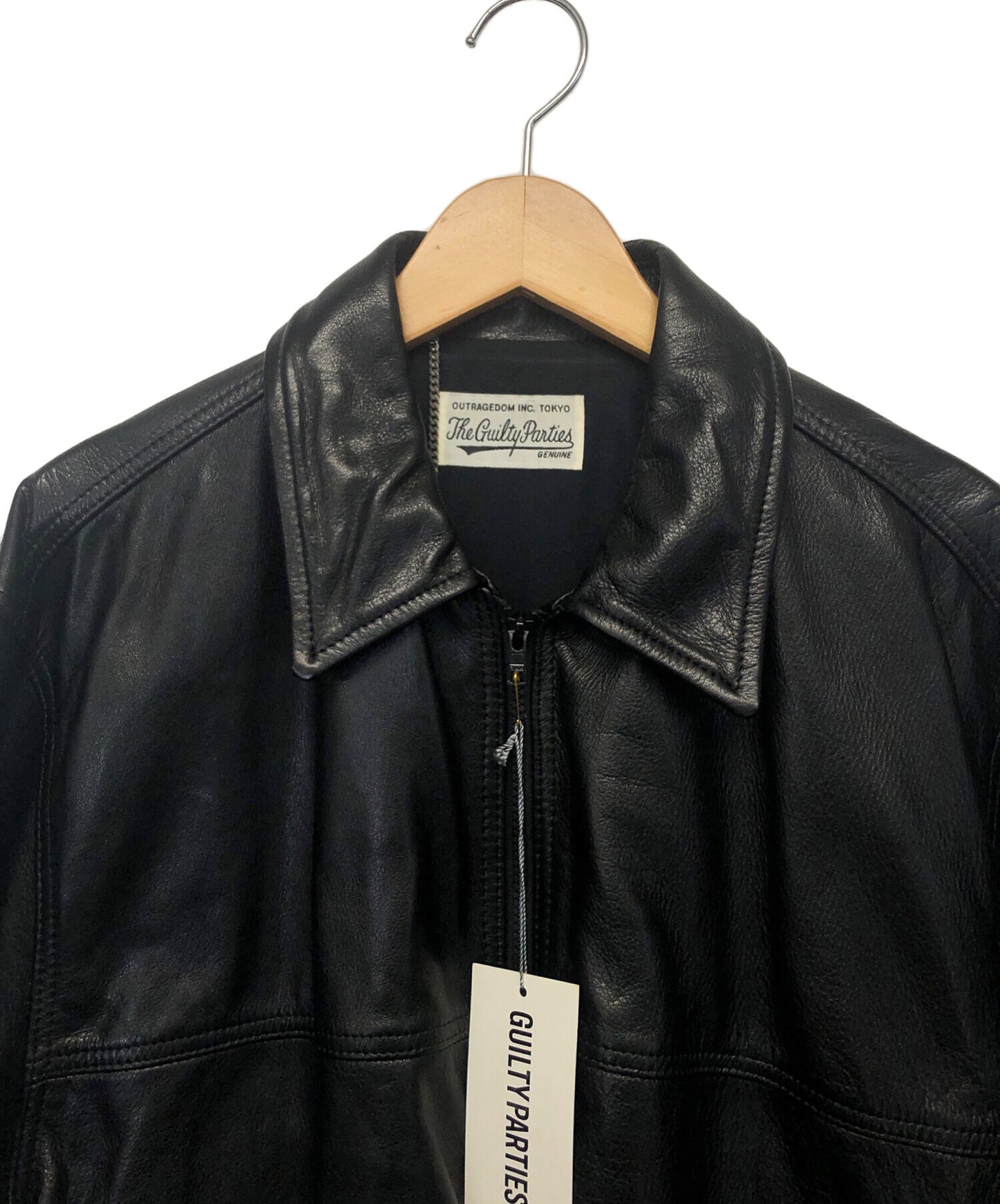 [Pre-owned] WACKO MARIA single riders jacket 23fw-wmo-bl01