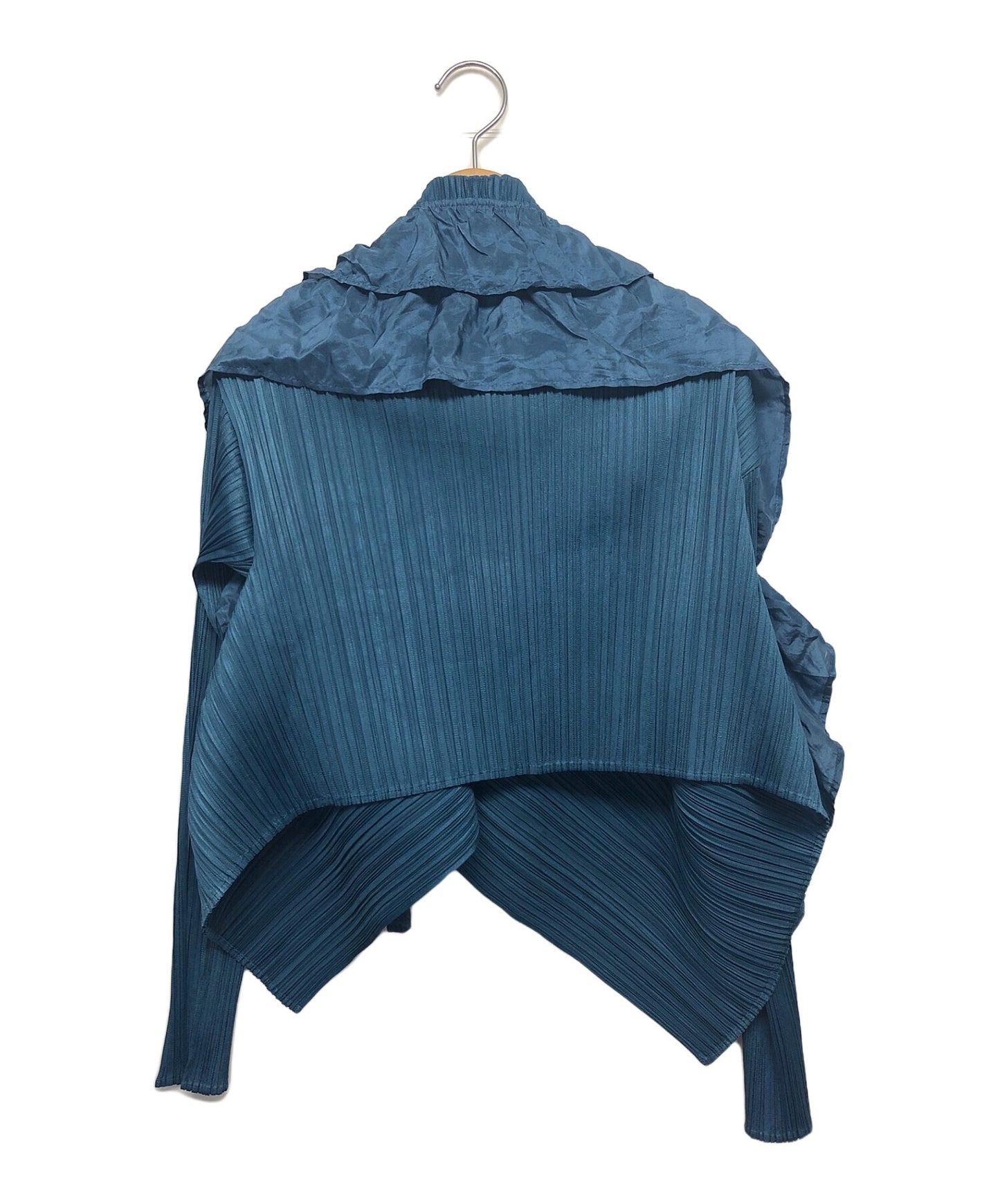 [Pre-owned] PLEATS PLEASE Ruffled shaped bolero PP63-J0546