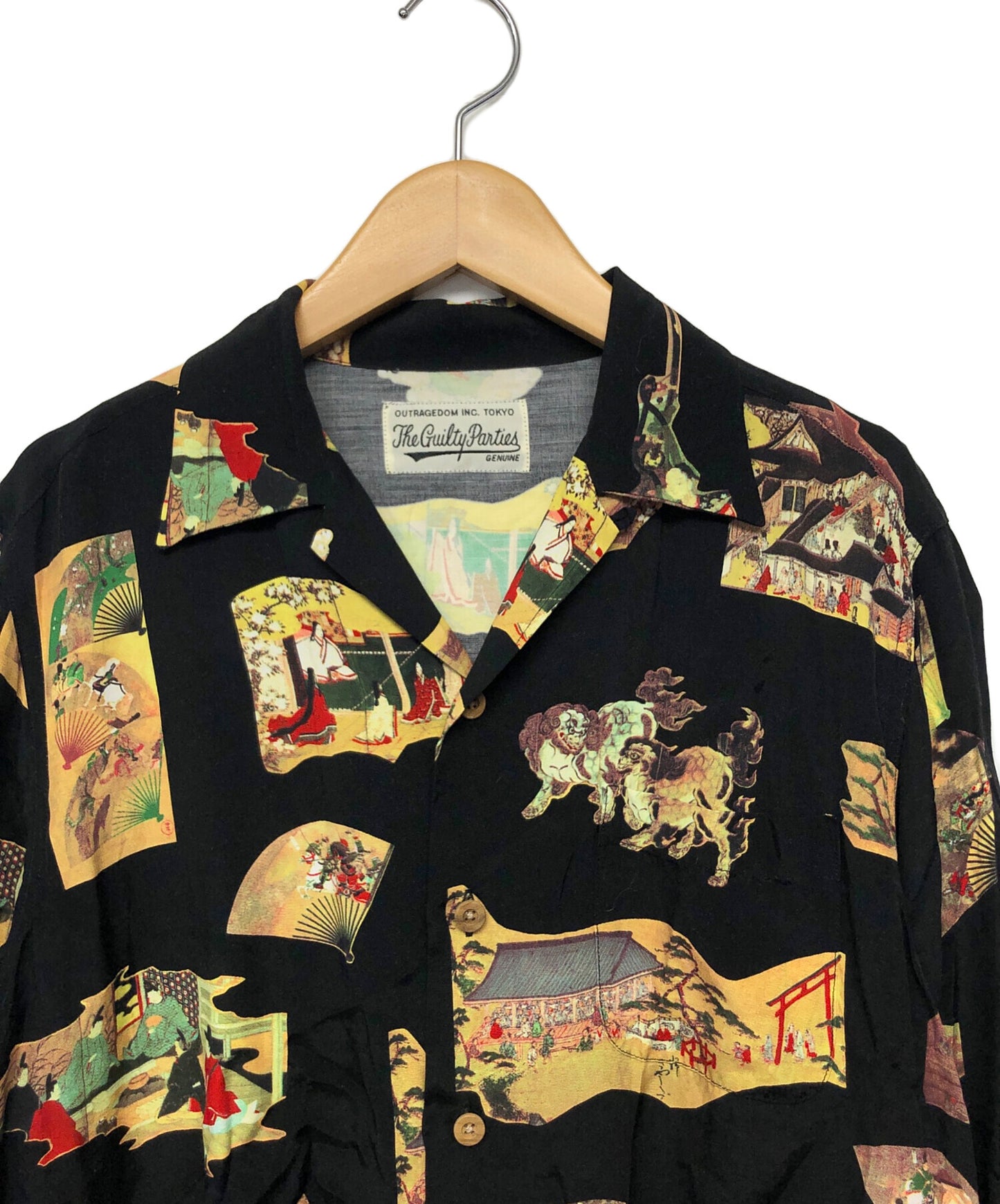 [Pre-owned] WACKO MARIA open-collared shirt