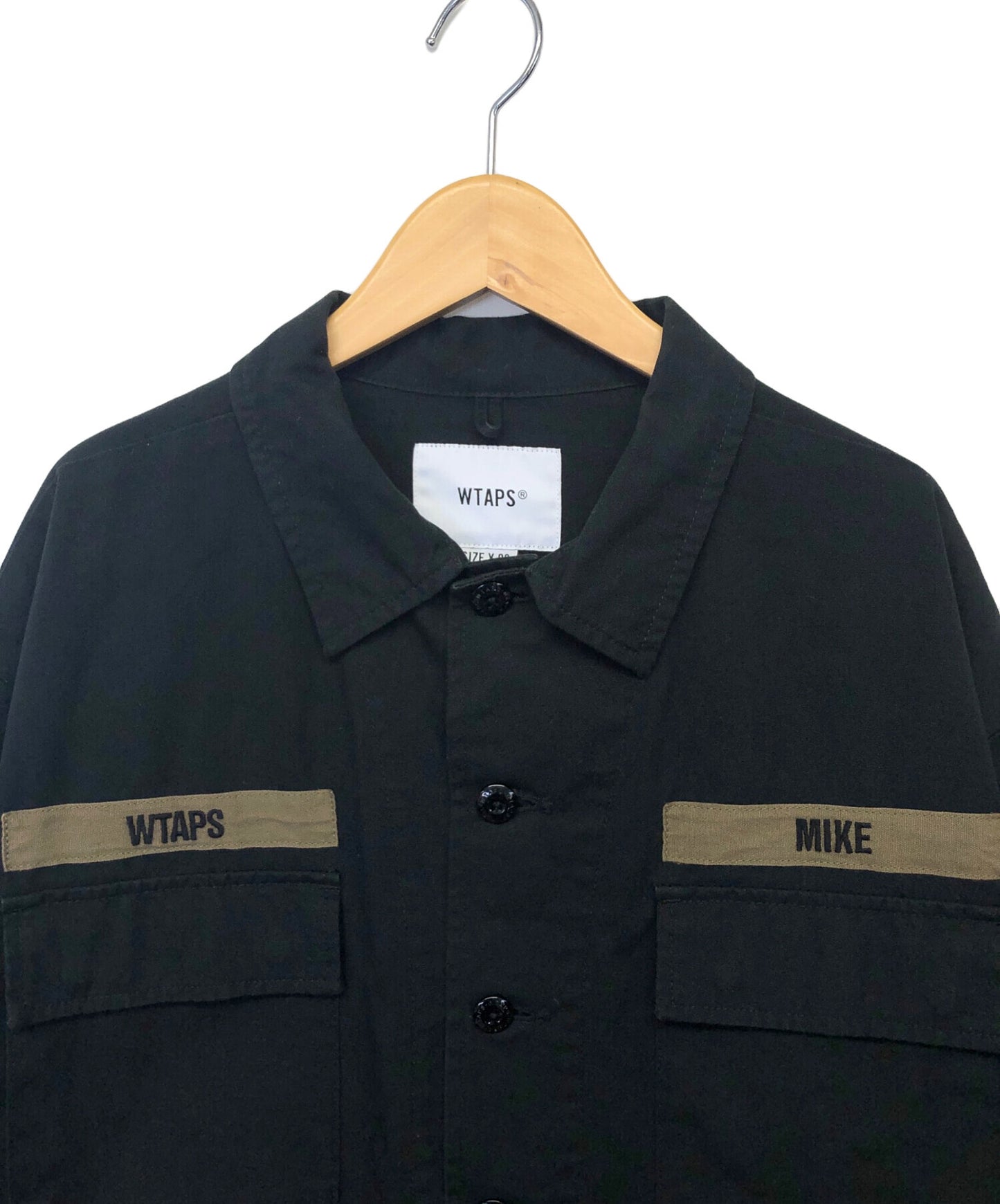 [Pre-owned] WTAPS JUNGLE LS SHIRT 192wvdt-shm03