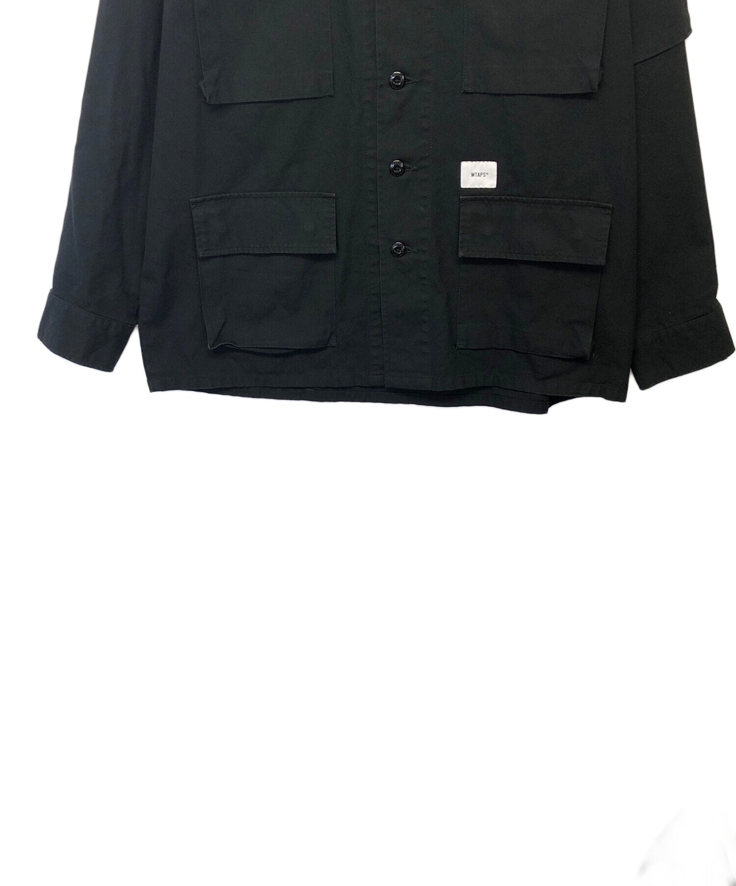 [Pre-owned] WTAPS JUNGLE LS SHIRT 192wvdt-shm03