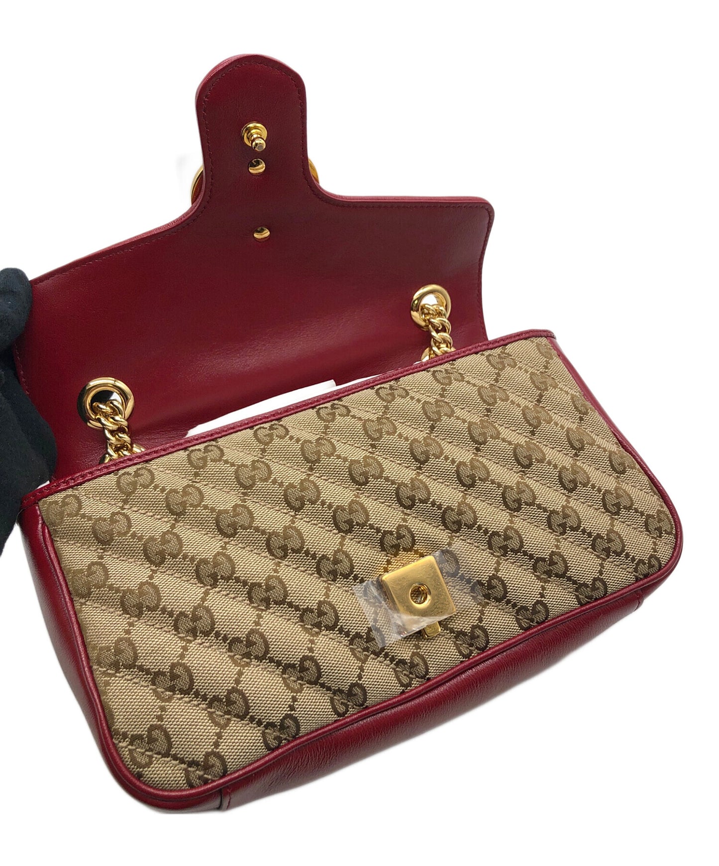 [Pre-owned] GUCCI Chain shoulder bag 443497 520981