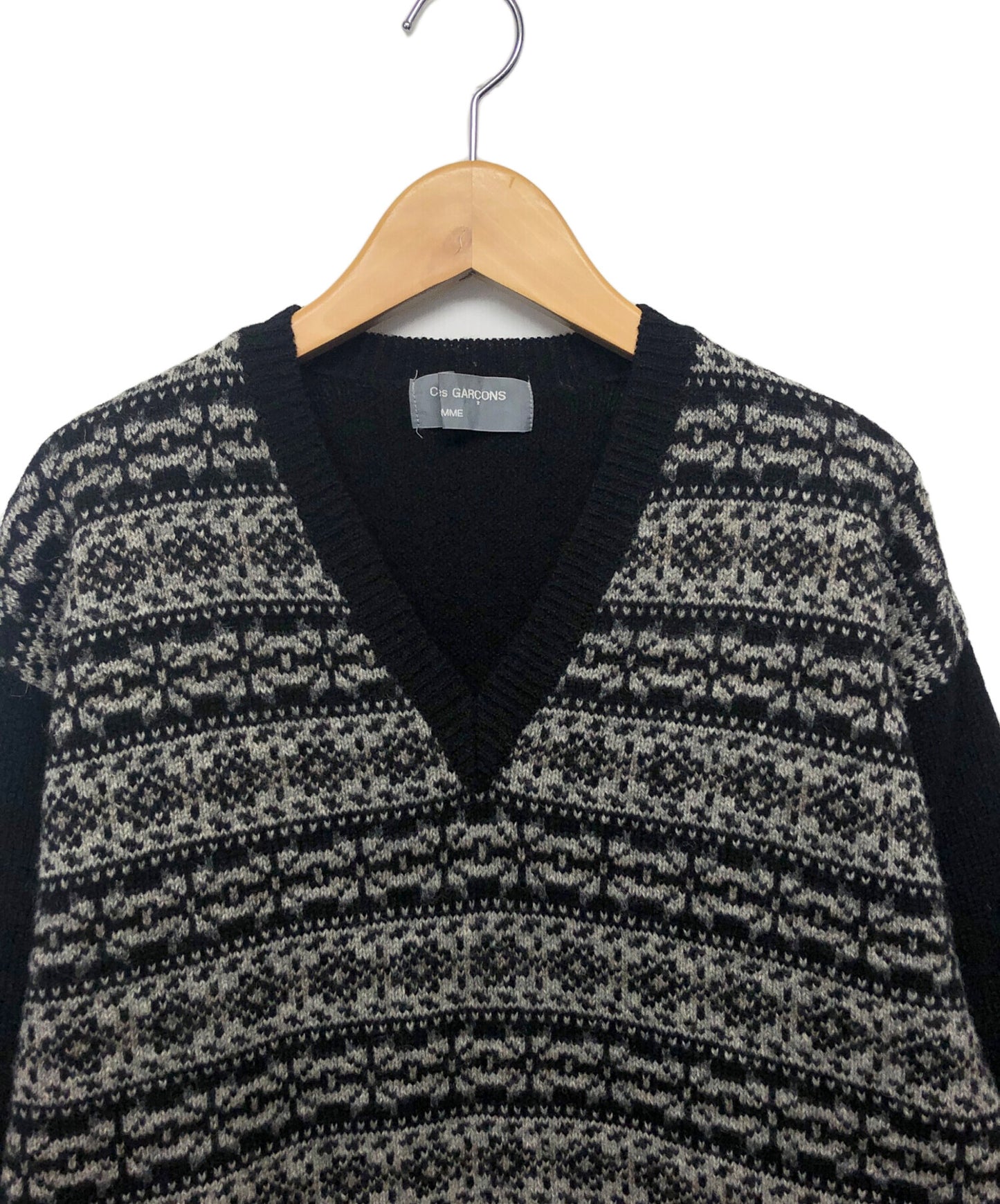 [Pre-owned] COMME des GARCONS HOMME V-neck knit HN-080150