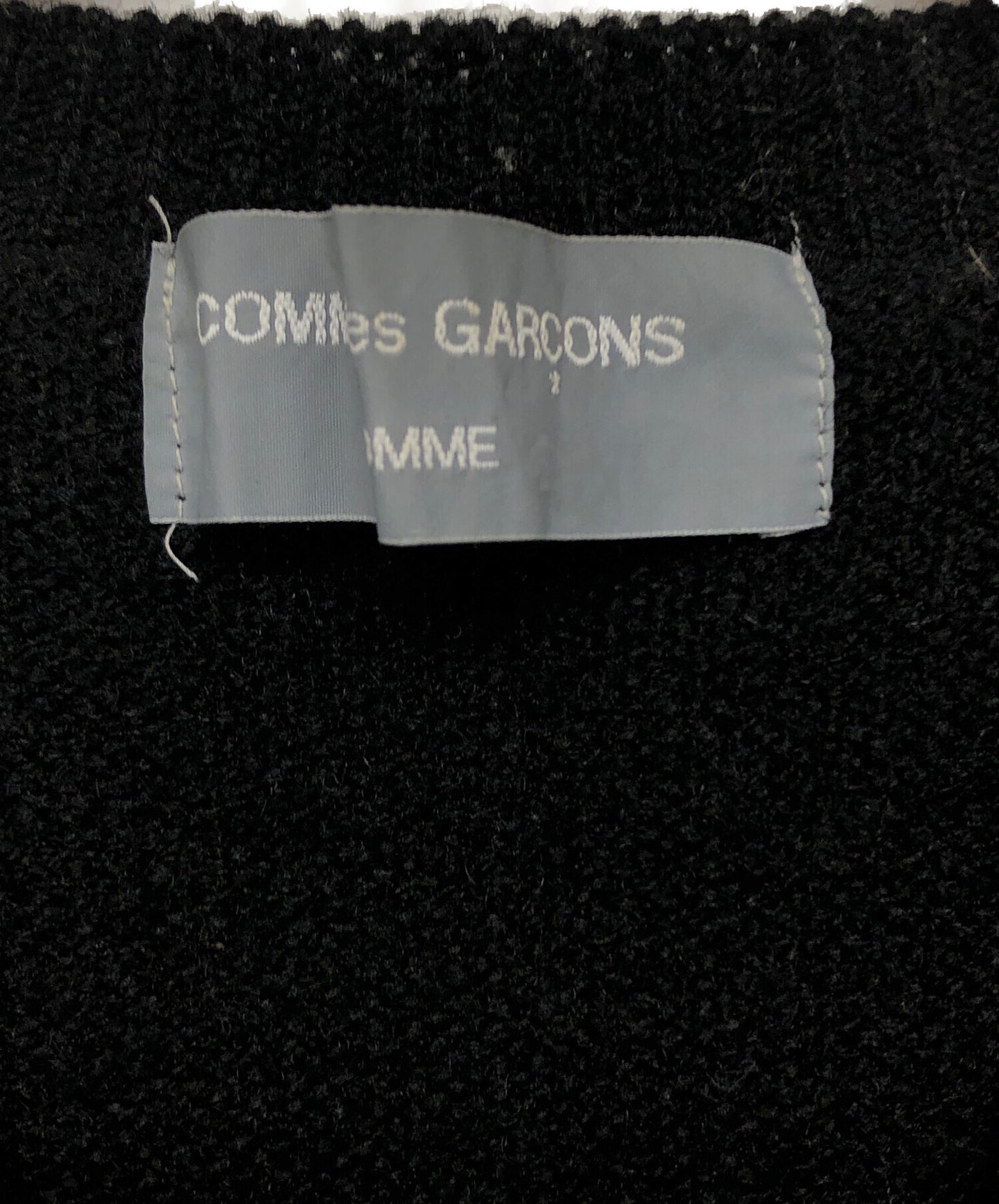 [Pre-owned] COMME des GARCONS HOMME V-neck knit HN-080150