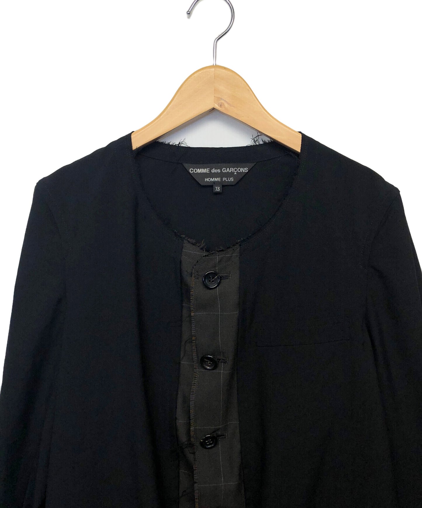 [Pre-owned] COMME des GARCONS HOMME PLUS collarless coat PS-J002