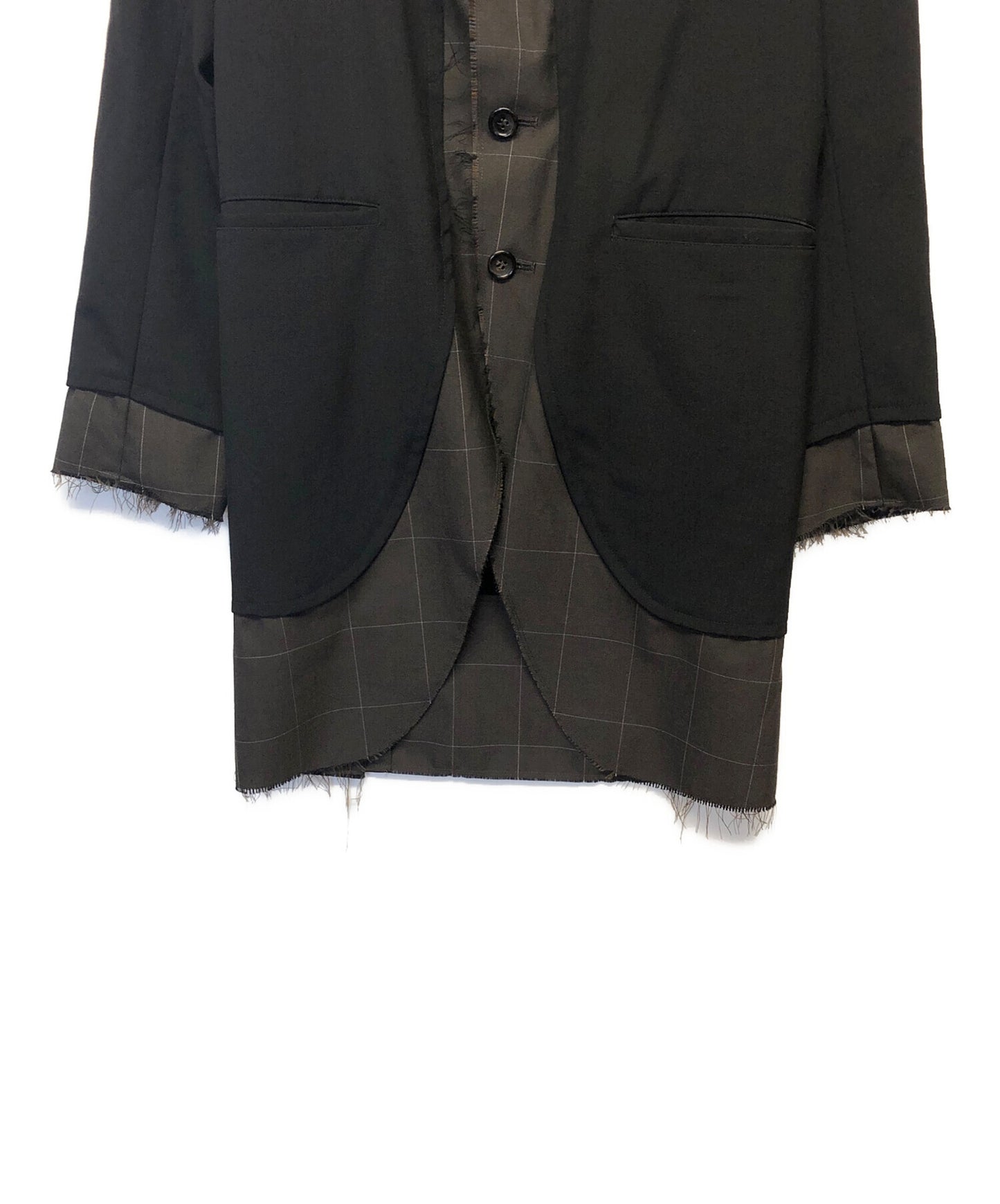 [Pre-owned] COMME des GARCONS HOMME PLUS collarless coat PS-J002