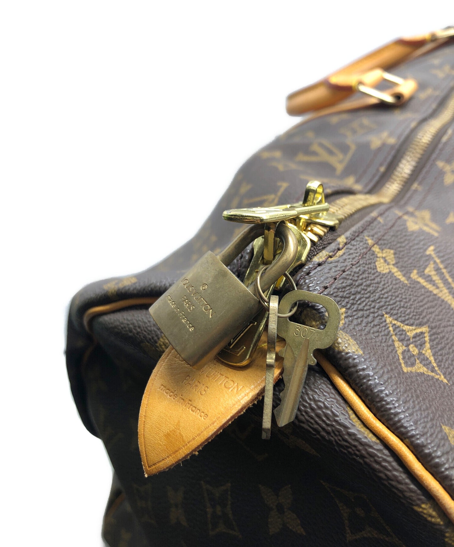 [Pre-owned] LOUIS VUITTON Monogram Keypole 60 travel bag M41422