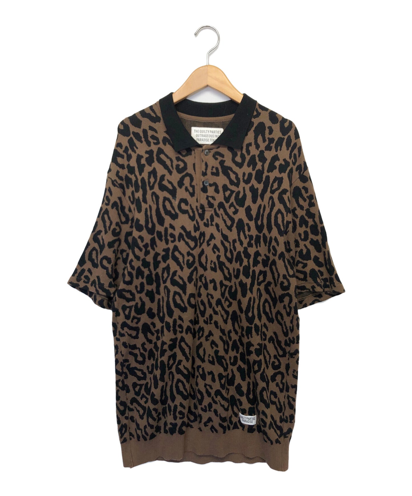 [Pre-owned] WACKO MARIA knit polo shirt